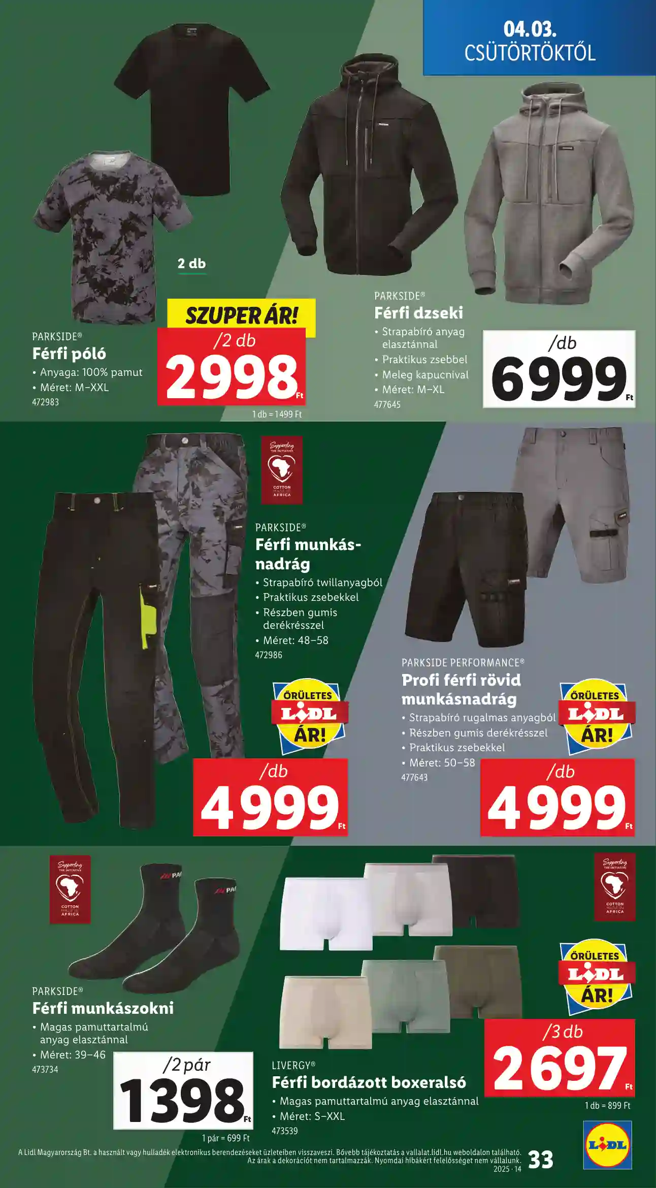 Lidl akciós újság 14. hét (Érvényes 04.03-tól) (27 oldal)