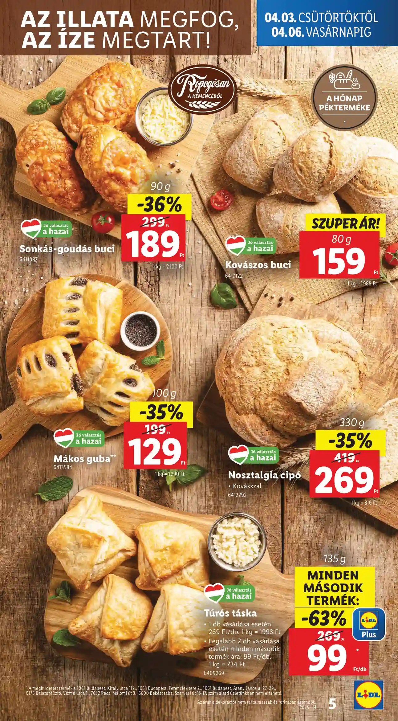 Lidl akciós újság 14. hét (Érvényes 04.03-tól) (35 oldal)