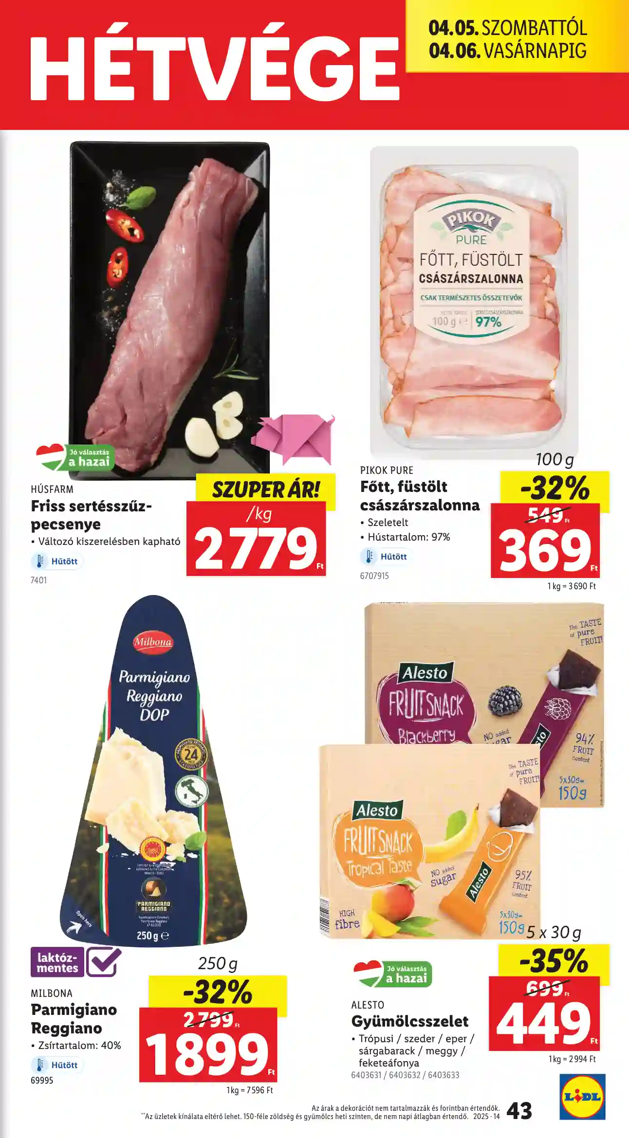 Lidl akciós újság 14. hét (Érvényes 04.03-tól) (38 oldal)