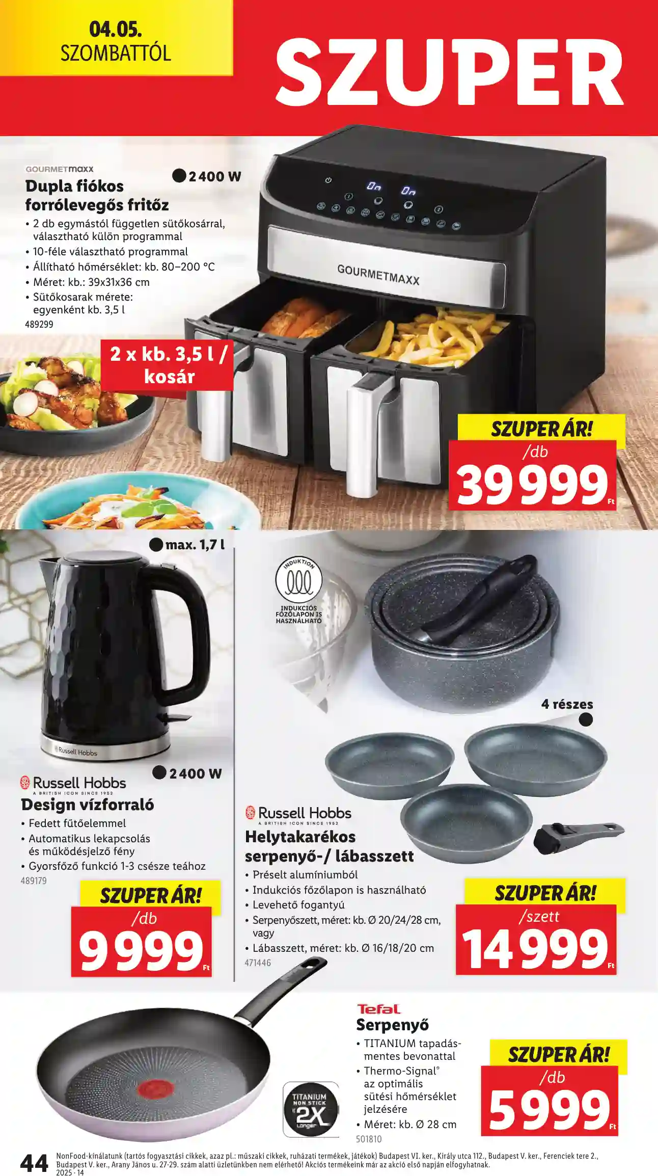 Lidl akciós újság 14. hét (Érvényes 04.03-tól) (39 oldal)