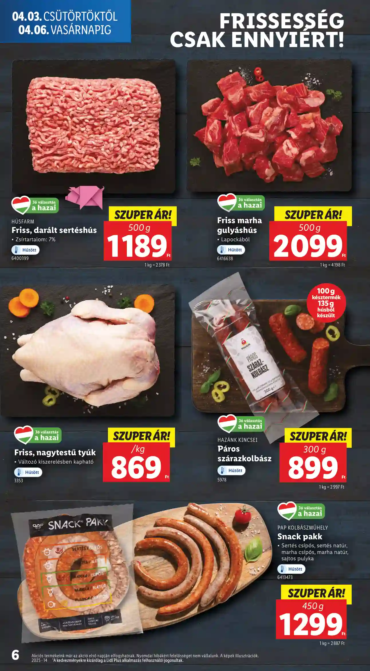 Lidl akciós újság 14. hét (Érvényes 04.03-tól) (46 oldal)