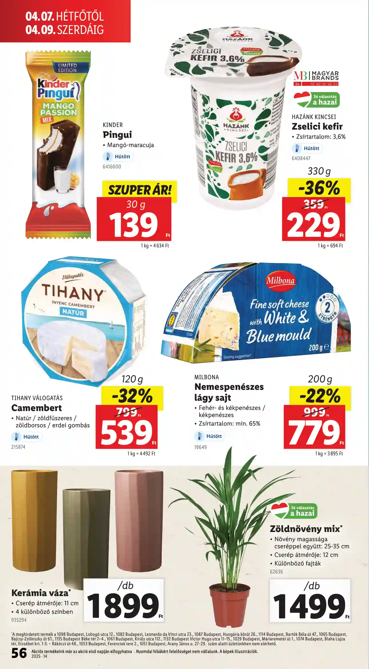 Lidl akciós újság 14. hét (Érvényes 04.03-tól) (52 oldal)