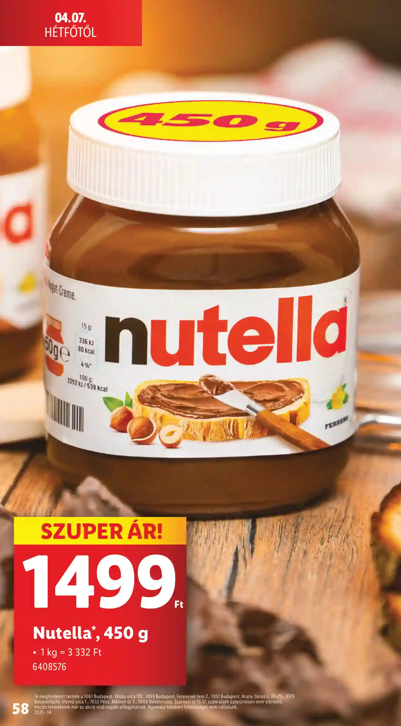 Lidl akciós újság 14. hét (Érvényes 04.03-tól) (54 oldal)