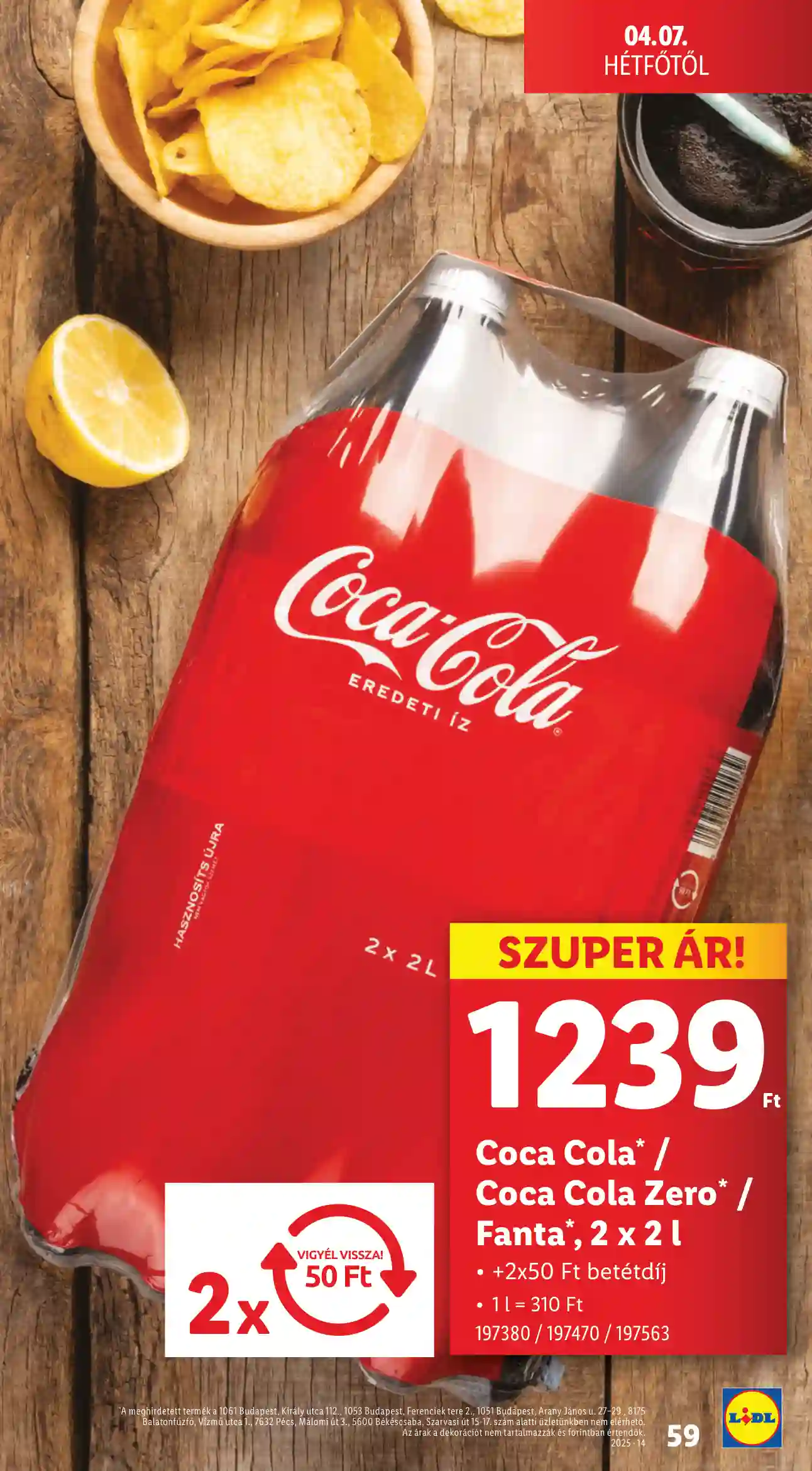 Lidl akciós újság 14. hét (Érvényes 04.03-tól) (55 oldal)