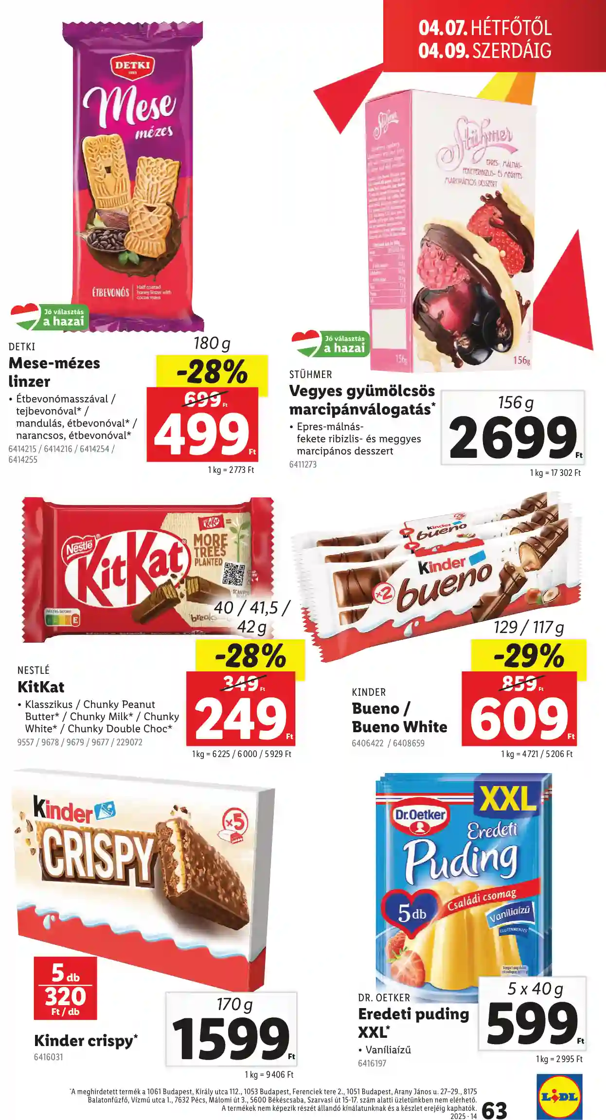 Lidl akciós újság 14. hét (Érvényes 04.03-tól) (60 oldal)