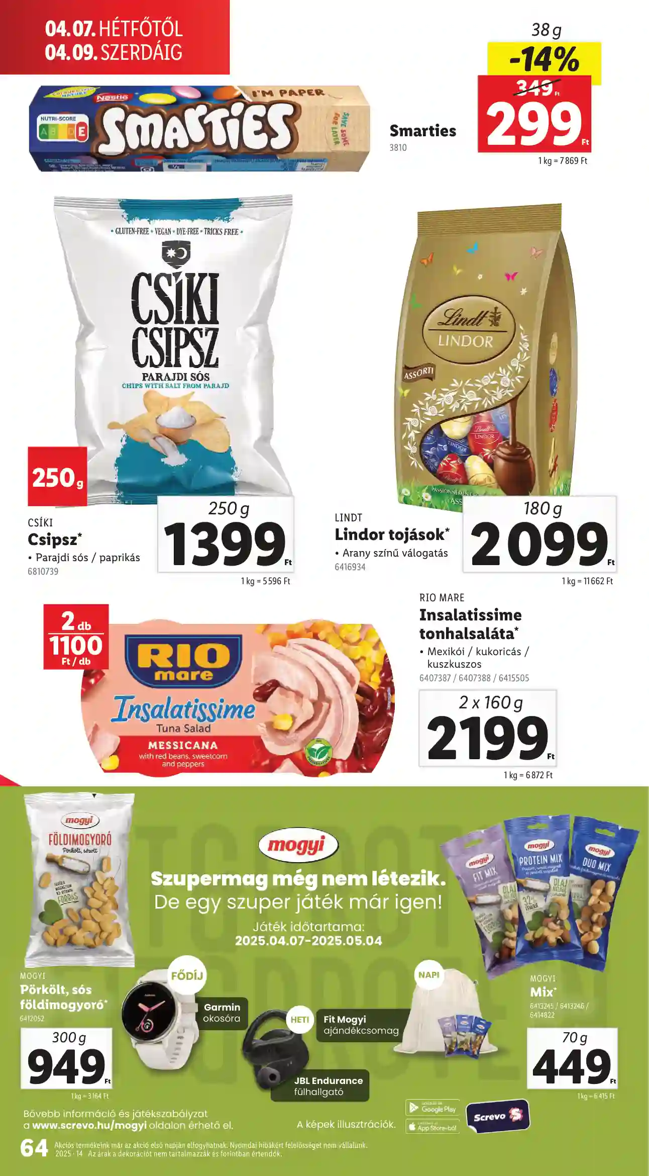 Lidl akciós újság 14. hét (Érvényes 04.03-tól) (61 oldal)