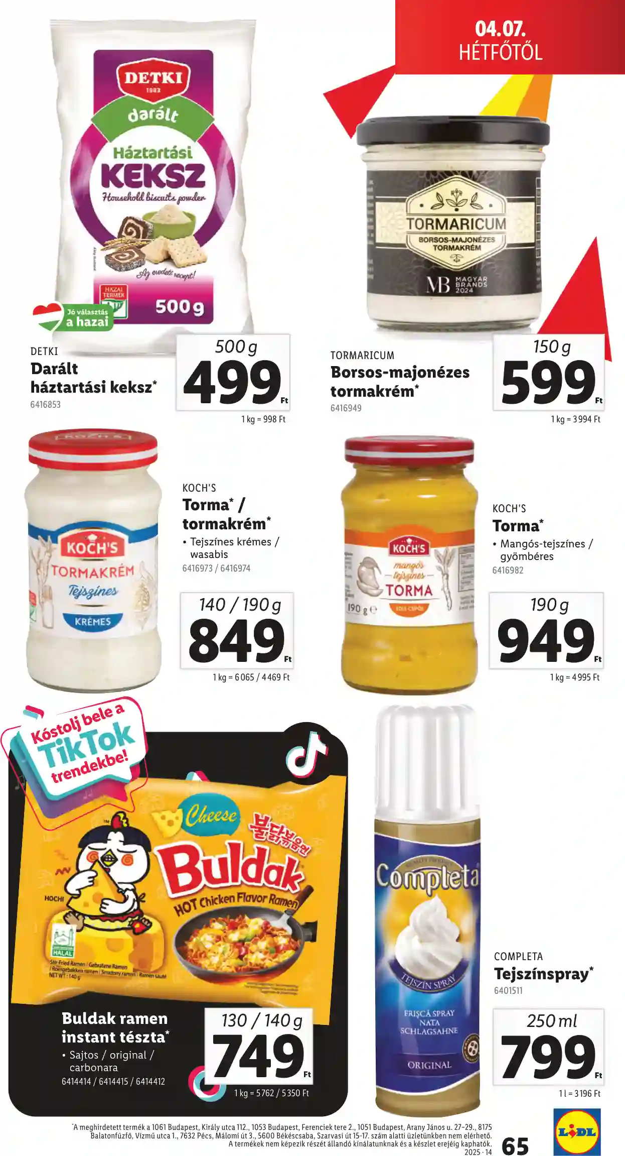 Lidl akciós újság 14. hét (Érvényes 04.03-tól) (62 oldal)