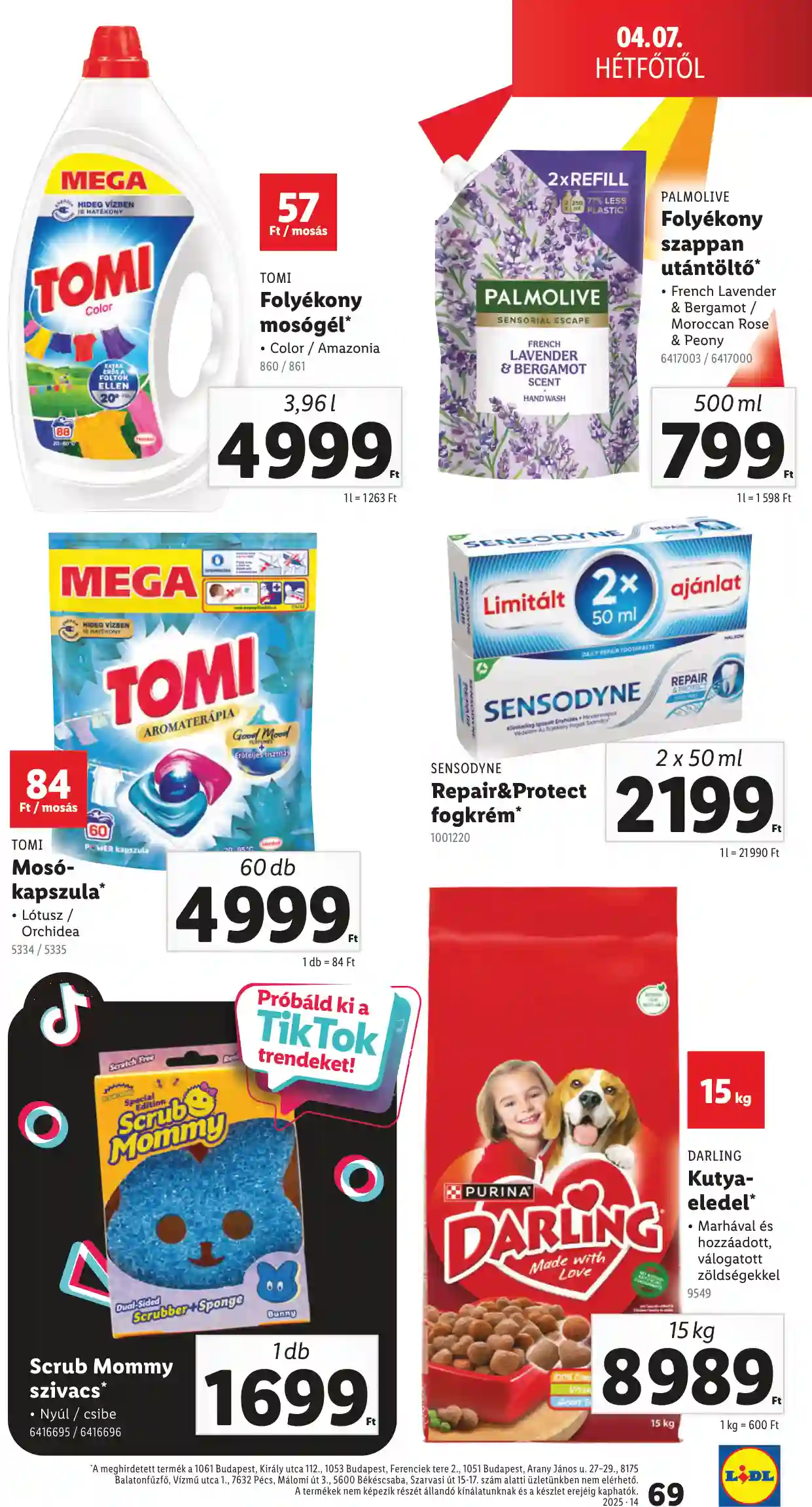 Lidl akciós újság 14. hét (Érvényes 04.03-tól) (66 oldal)