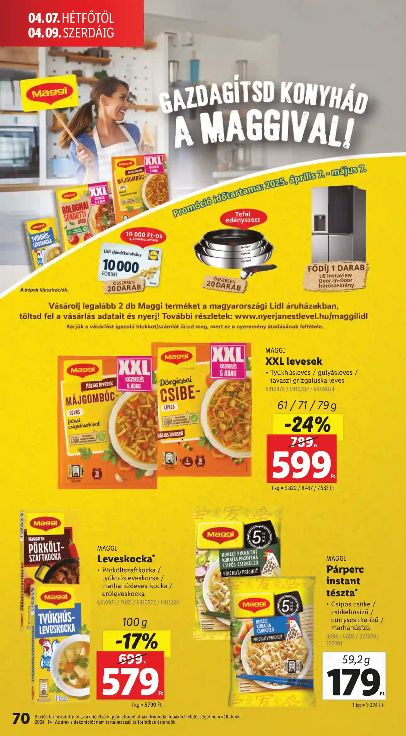 Lidl akciós újság 14. hét (Érvényes 04.03-tól) (67 oldal)