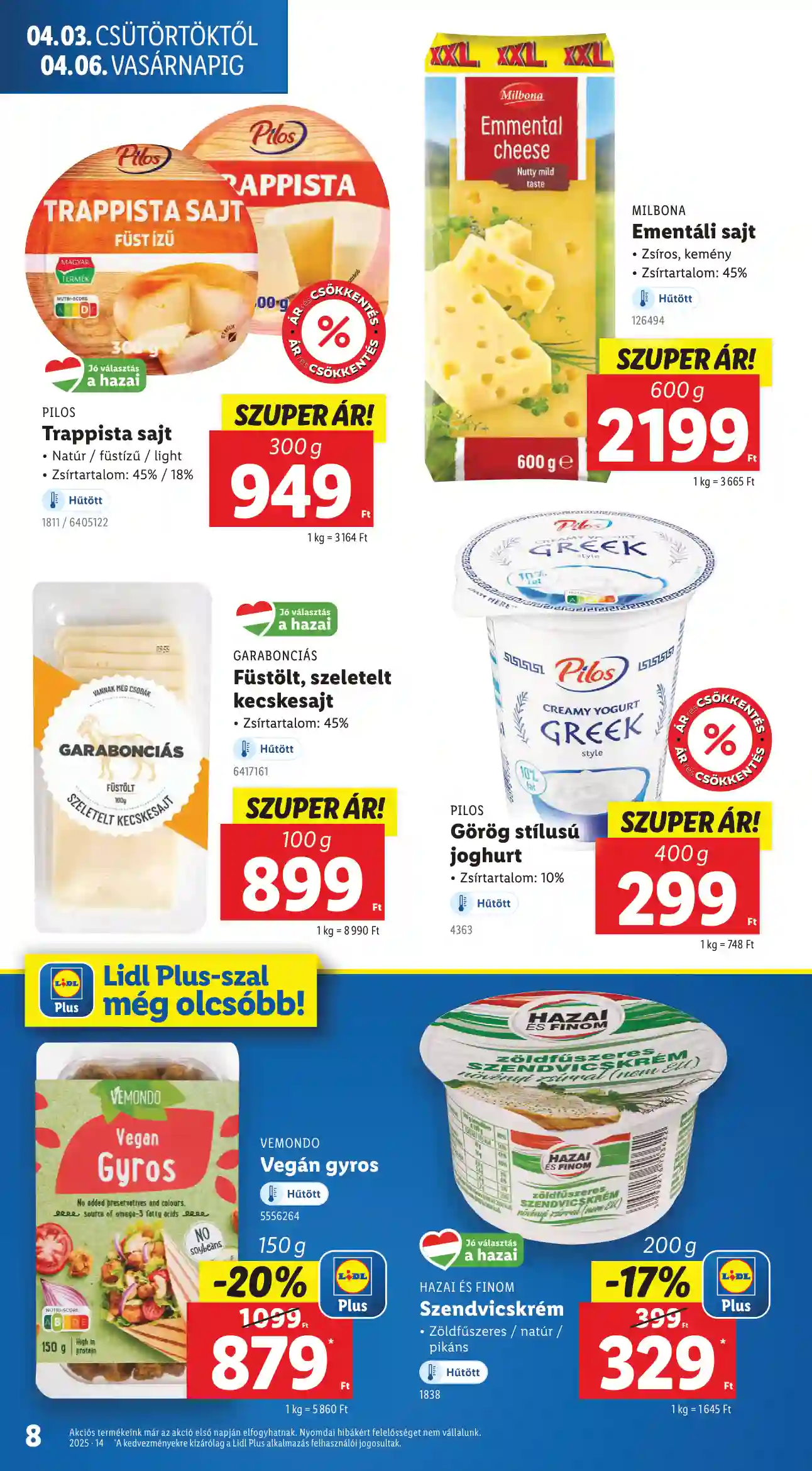Lidl akciós újság 14. hét (Érvényes 04.03-tól) (68 oldal)
