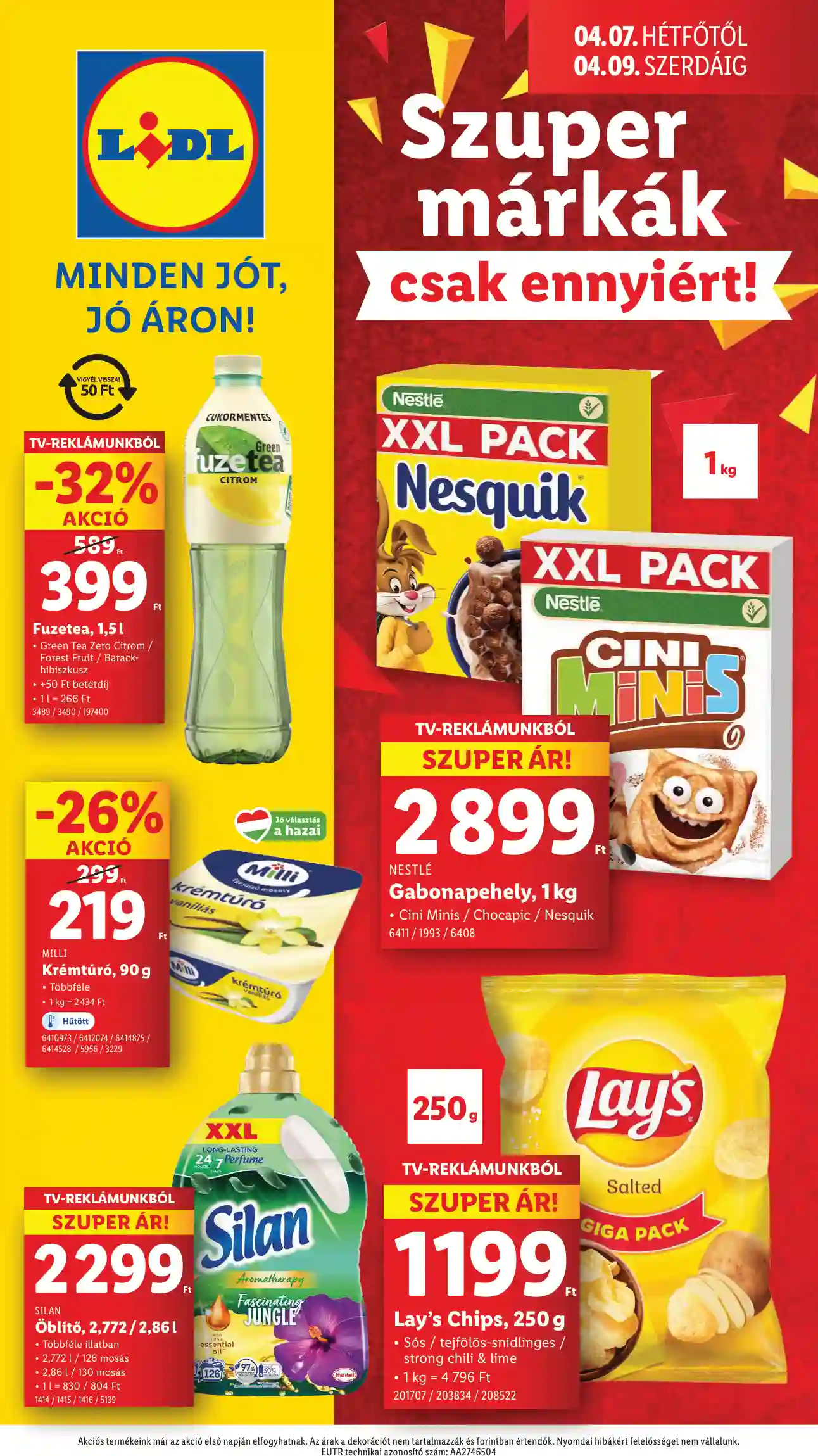 Lidl akciós újság 14. hét (Érvényes 04.03-tól) (70 oldal)