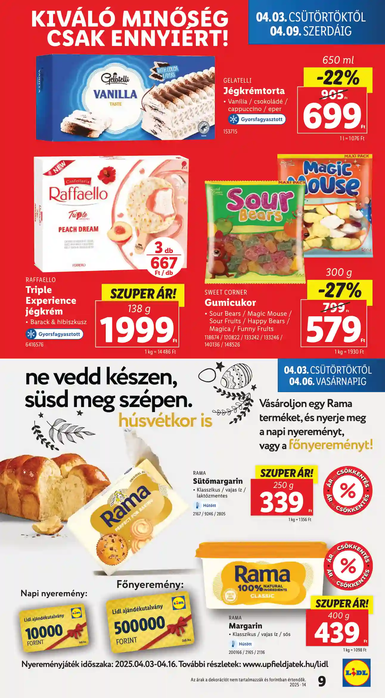 Lidl akciós újság 14. hét (Érvényes 04.03-tól) (71 oldal)
