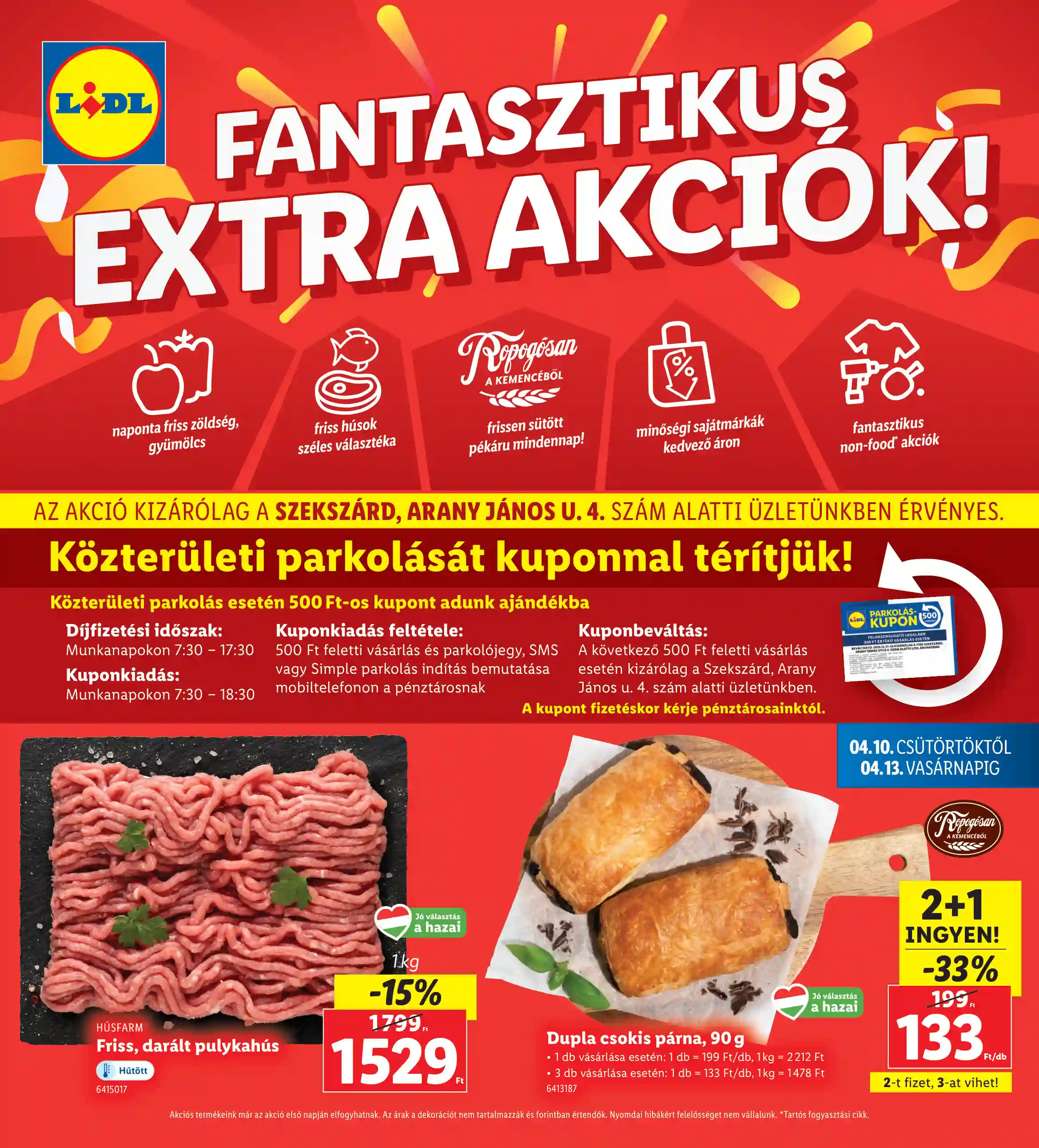 LIDL Regionális akciók – Szekszárd 15.hét