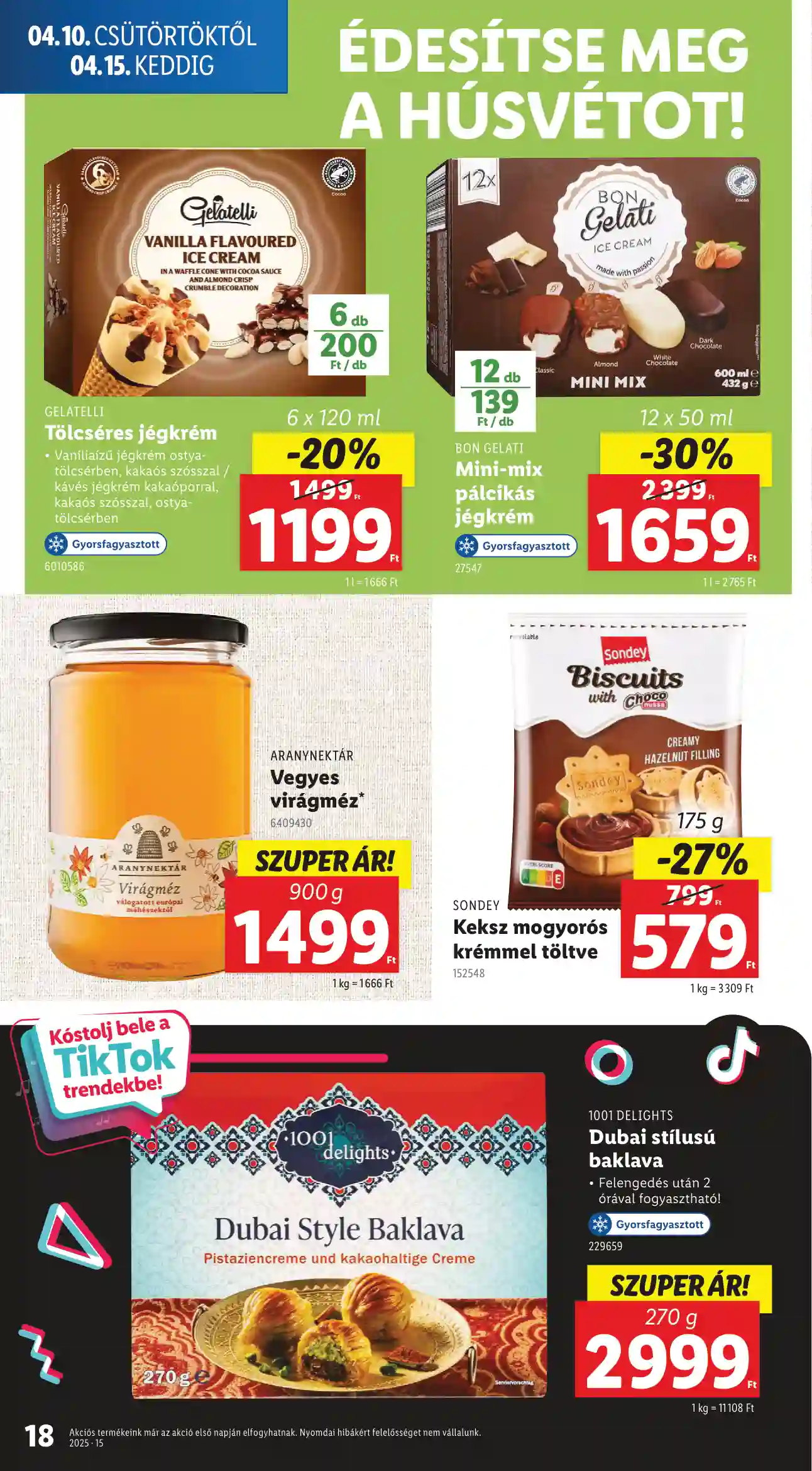 Lidl akciós újság 15. hét (Érvényes 04.10-től) (10 oldal)