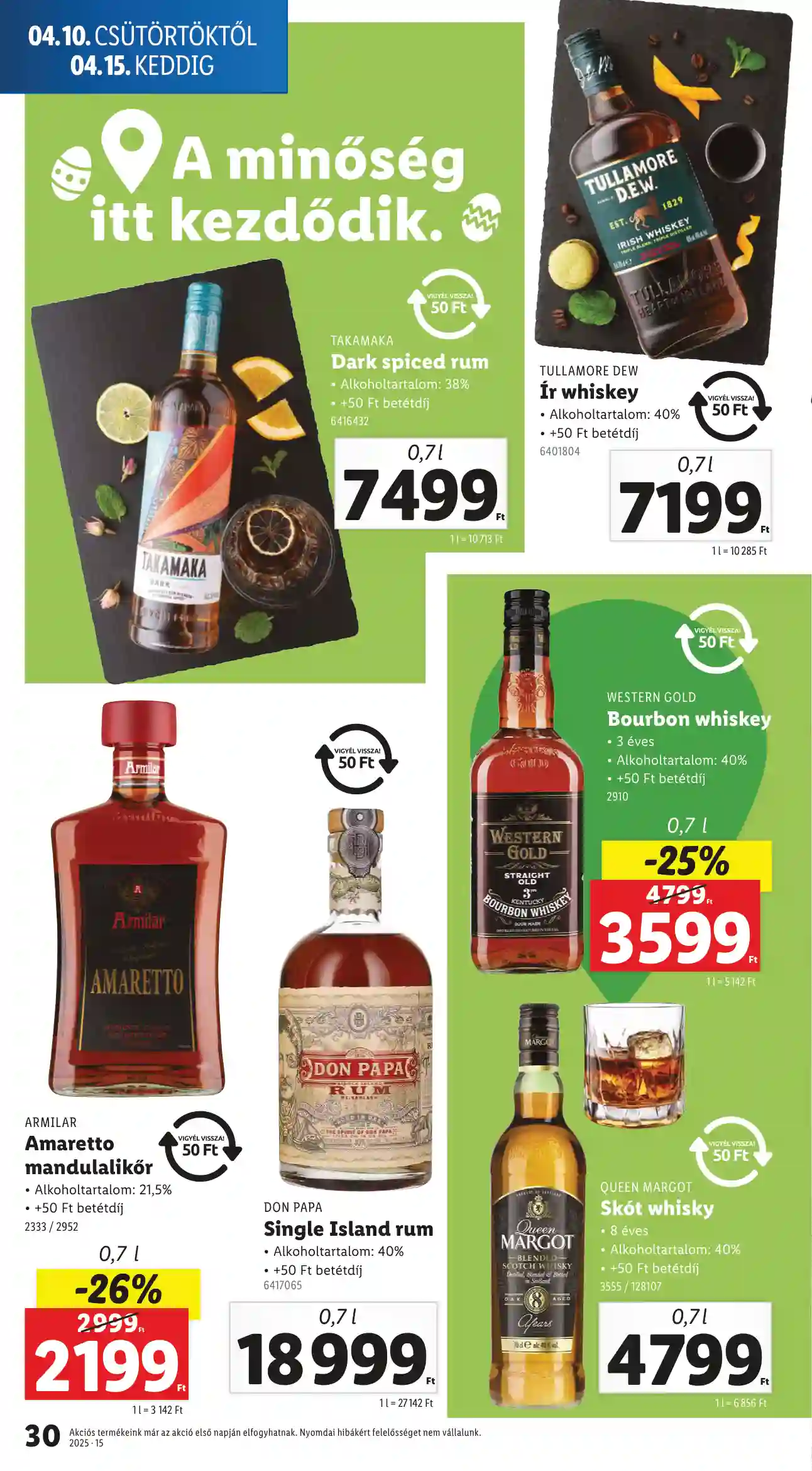 Lidl akciós újság 15. hét (Érvényes 04.10-től) (23 oldal)