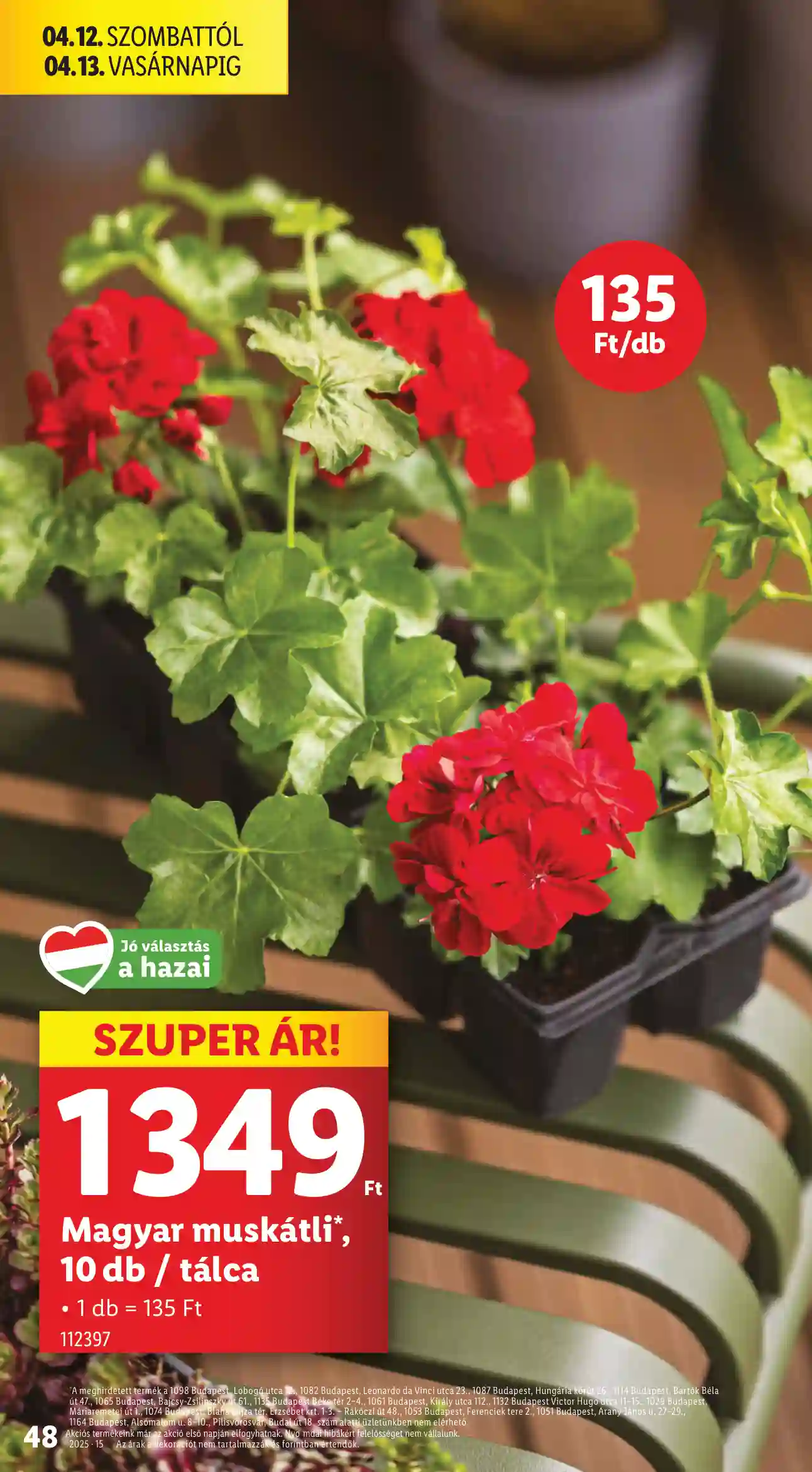 Lidl akciós újság 15. hét (Érvényes 04.10-től) (43 oldal)