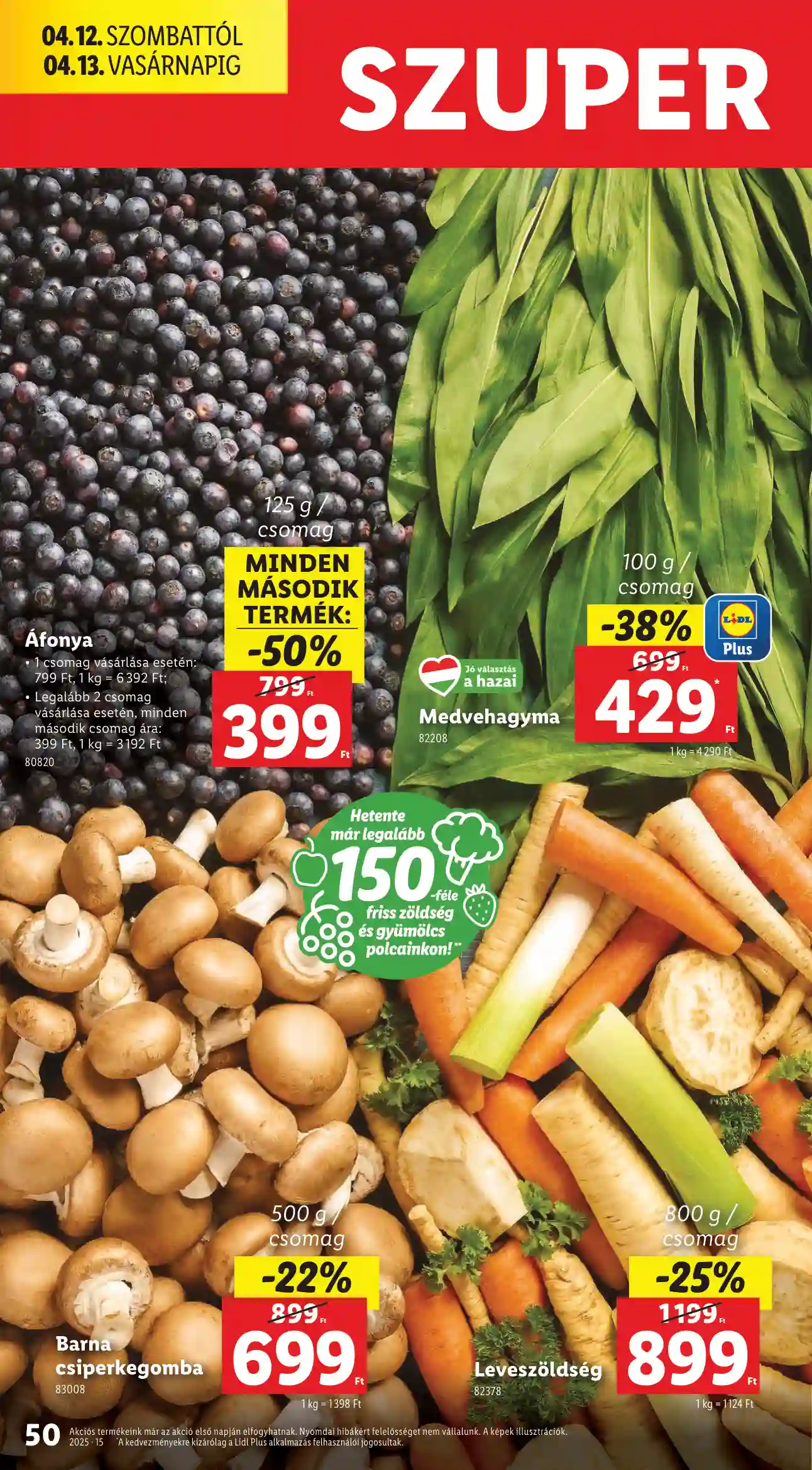 Lidl akciós újság 15. hét (Érvényes 04.10-től) (45 oldal)