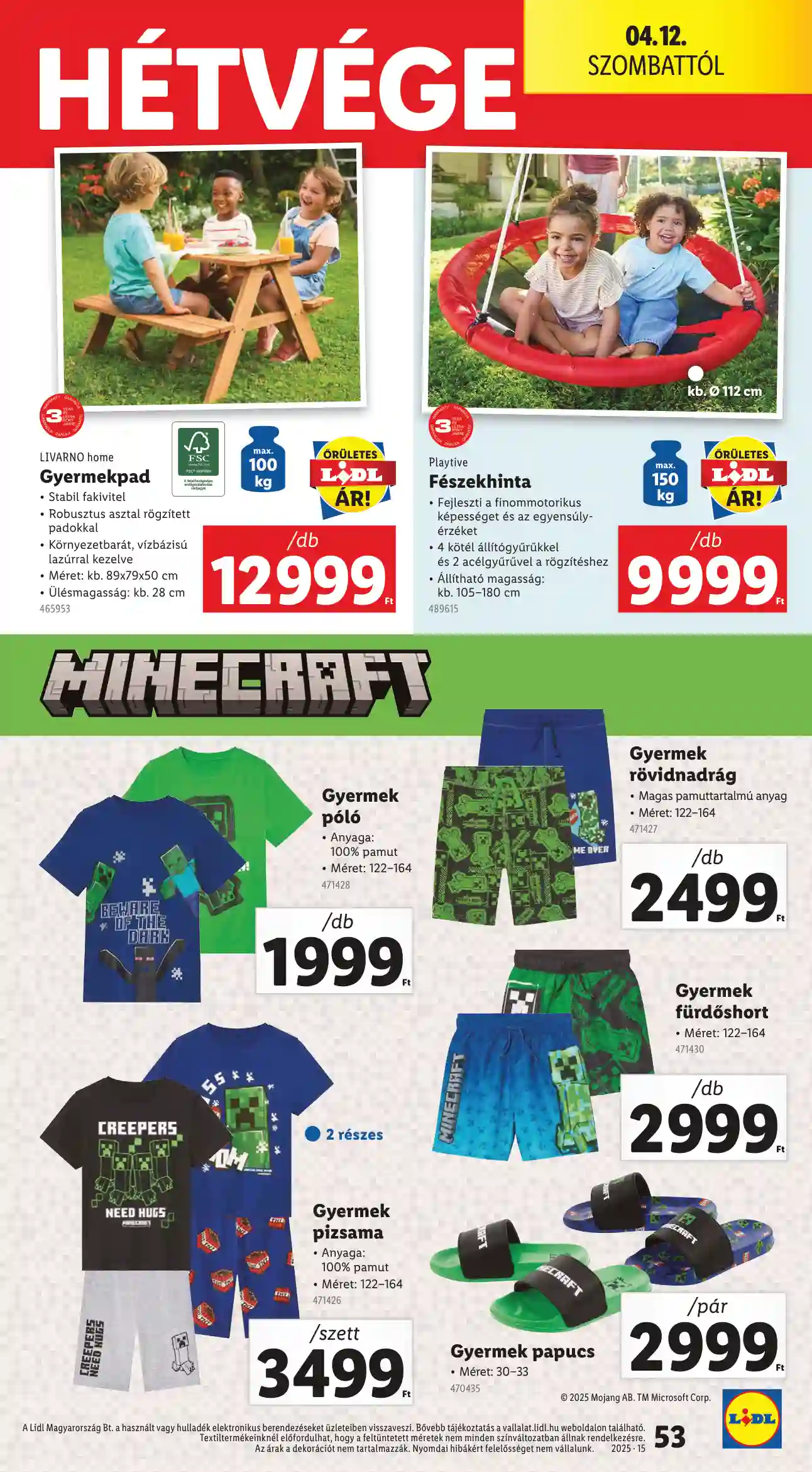 Lidl akciós újság 15. hét (Érvényes 04.10-től) (49 oldal)
