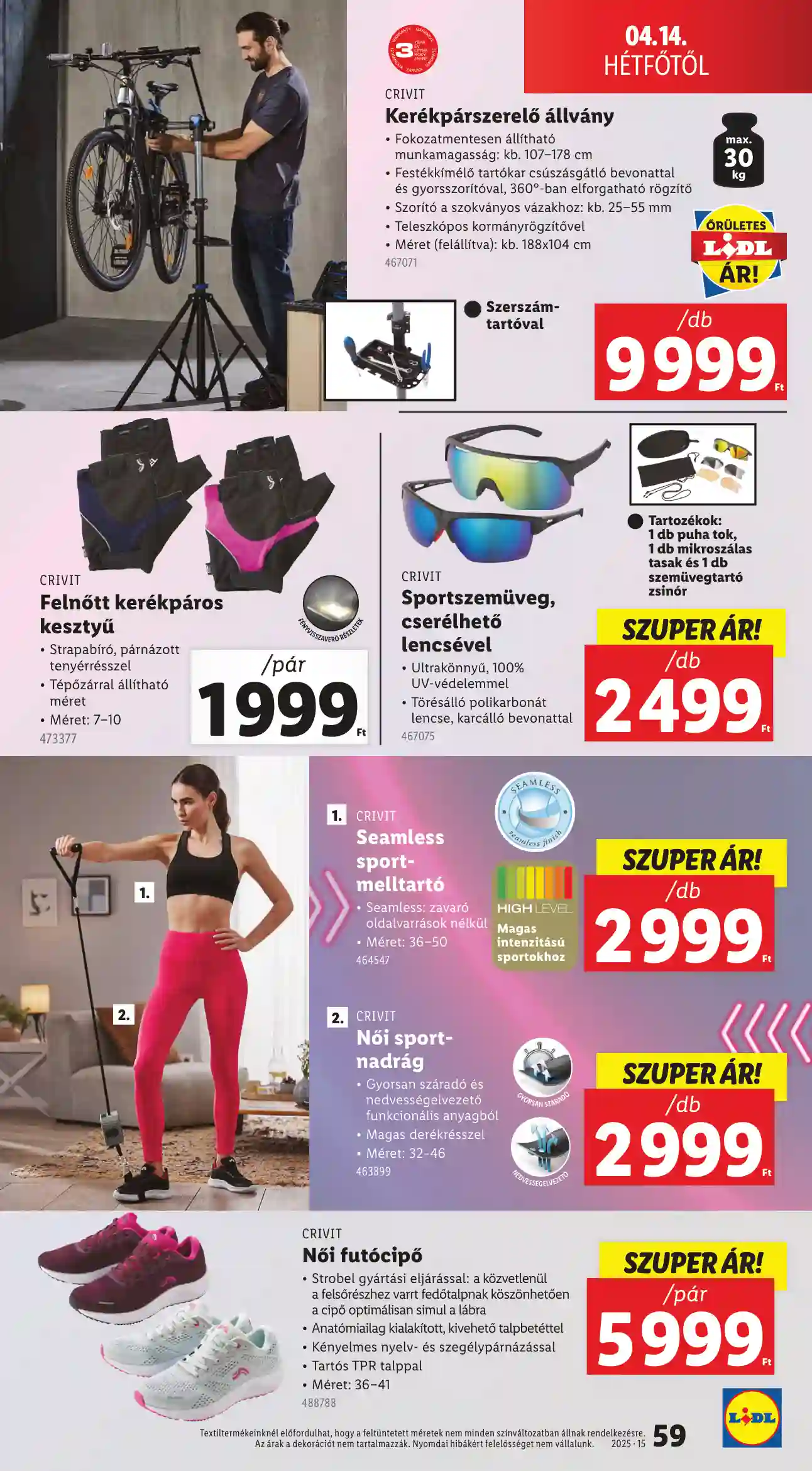Lidl akciós újság 15. hét (Érvényes 04.10-től) (55 oldal)