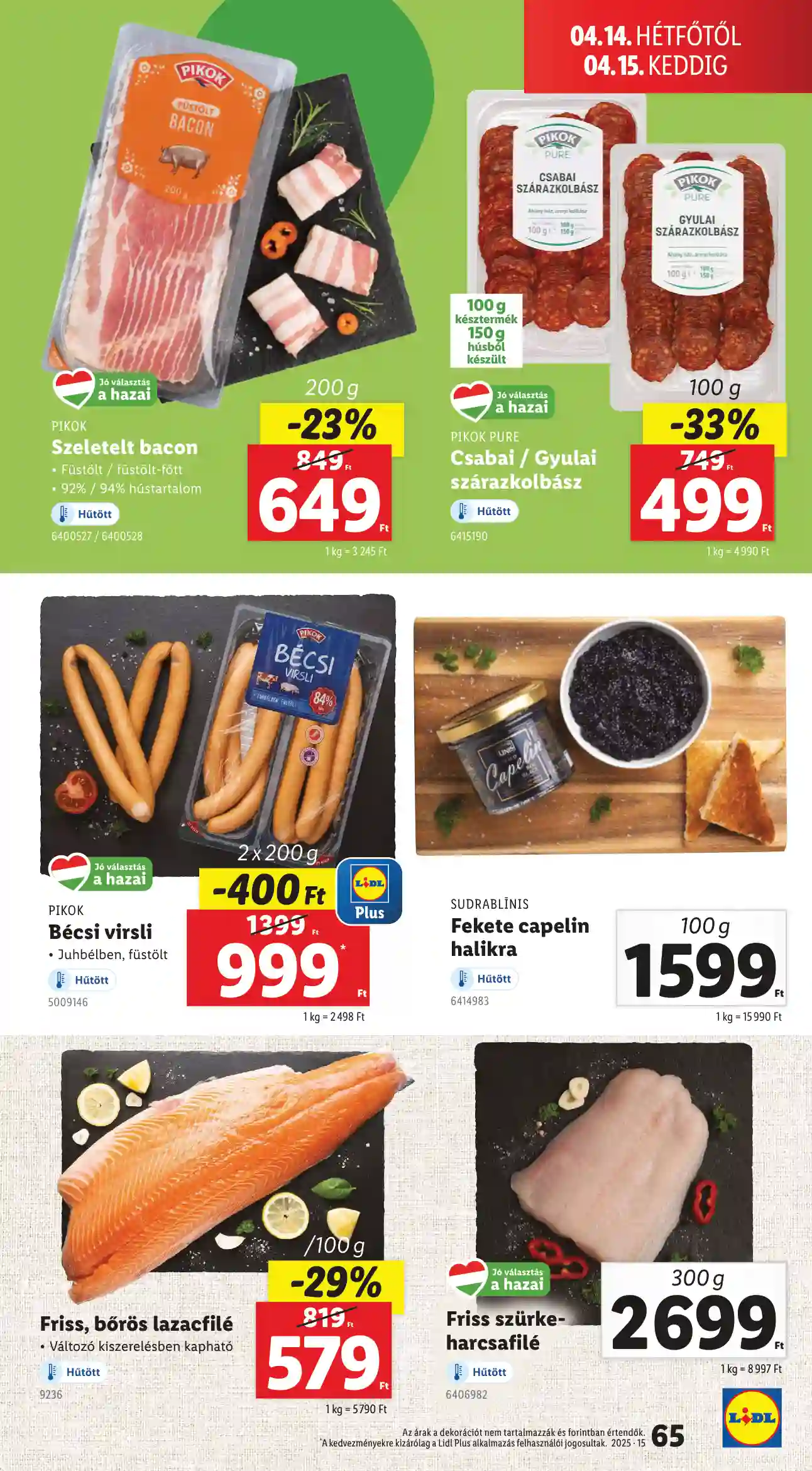 Lidl akciós újság 15. hét (Érvényes 04.10-től) (62 oldal)