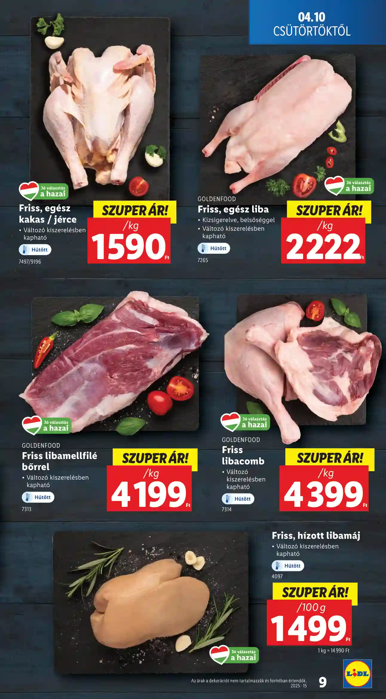 Lidl akciós újság 15. hét (Érvényes 04.10-től) (71 oldal)