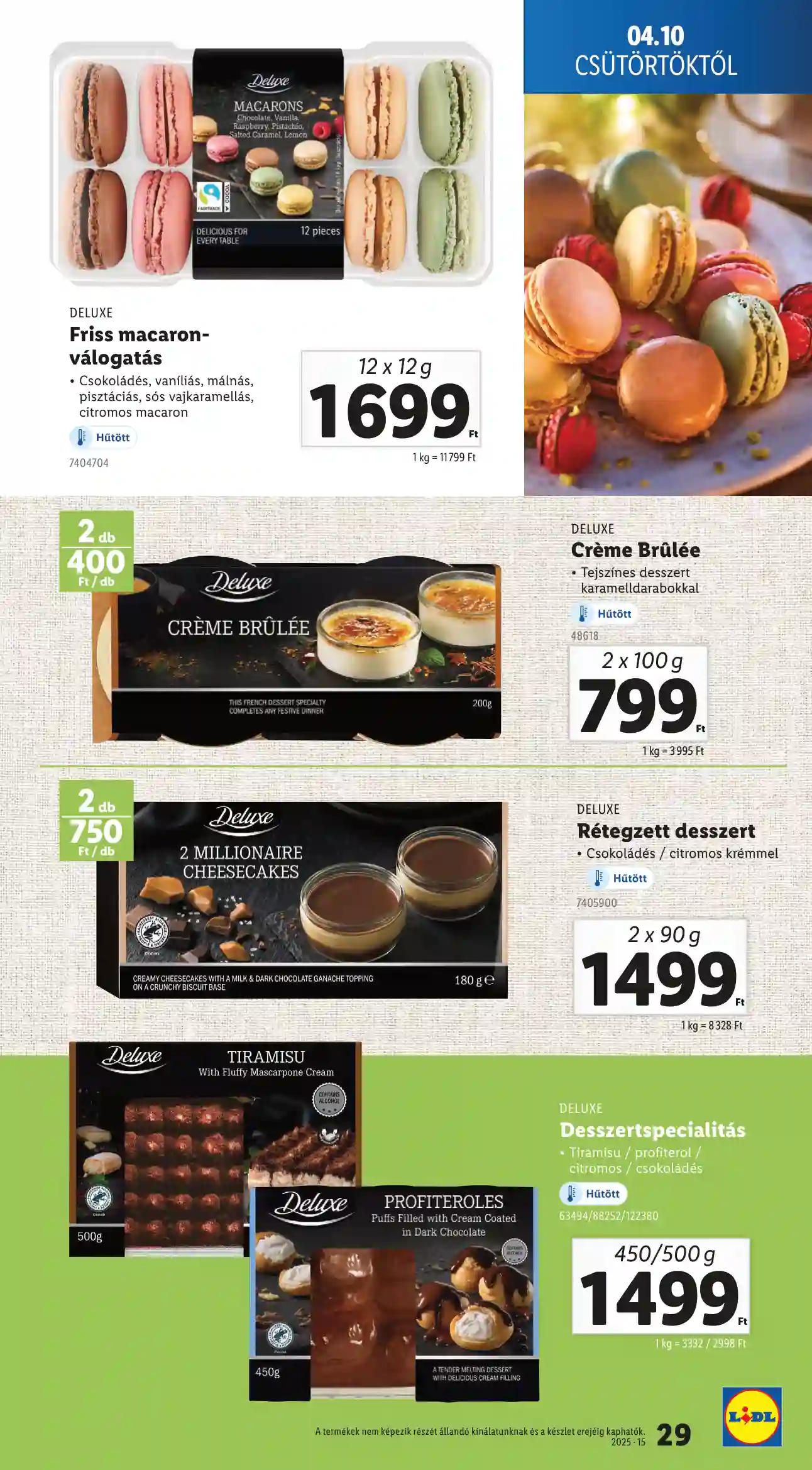 Lidl akciós újság 15. hét (Érvényes 04.10-től) (22 oldal)