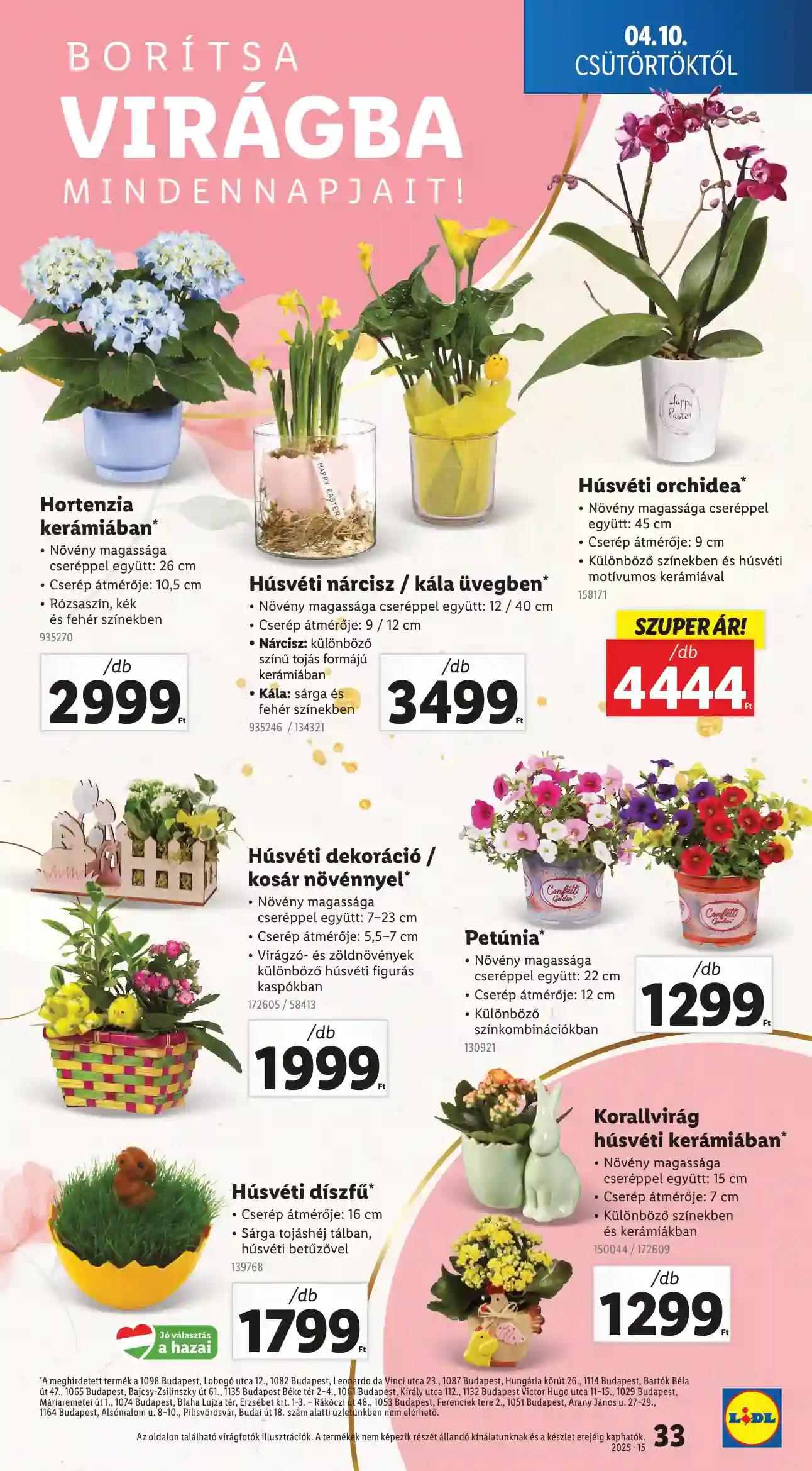 Lidl akciós újság 15. hét (Érvényes 04.10-től) (27 oldal)