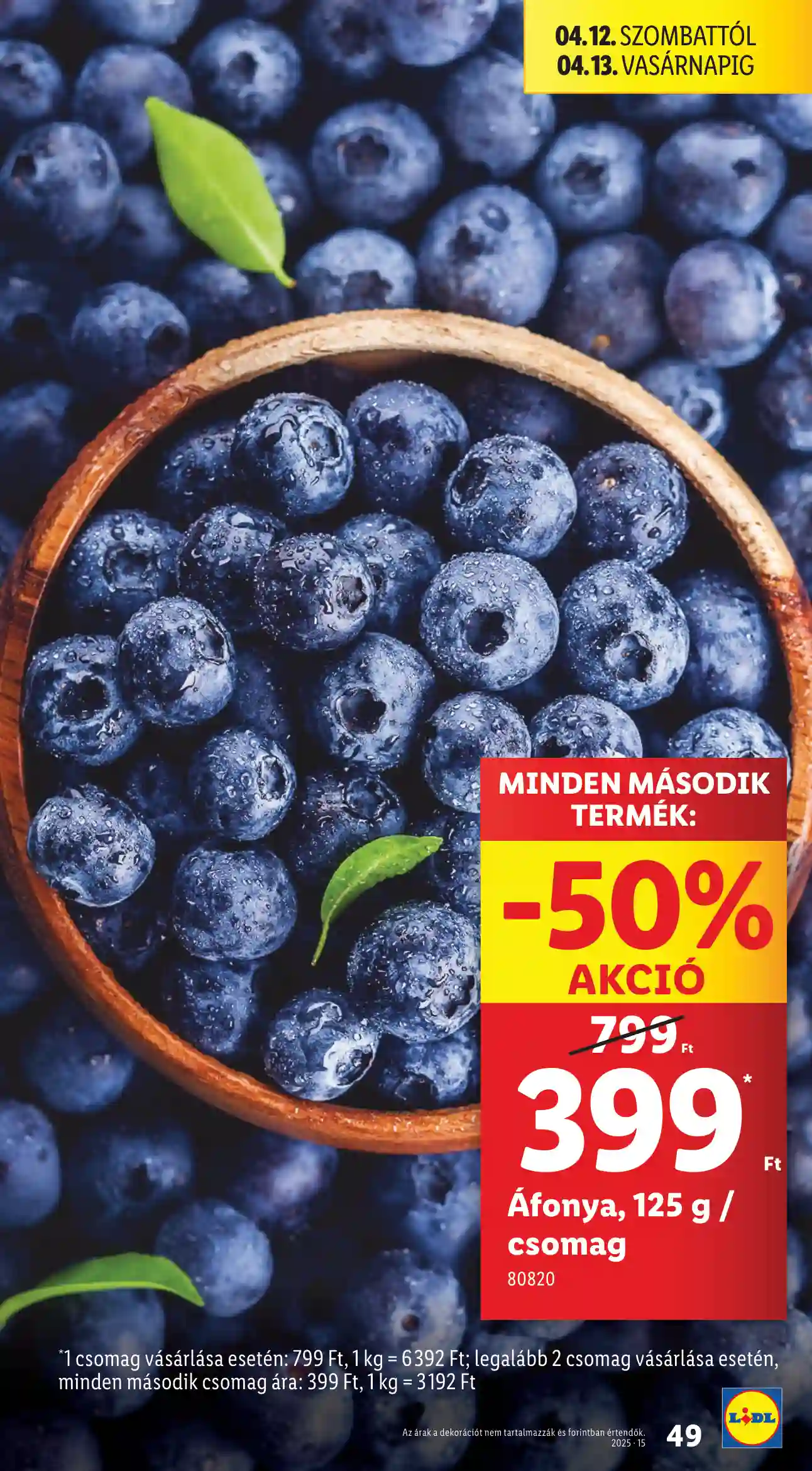 Lidl akciós újság 15. hét (Érvényes 04.10-től) (44 oldal)