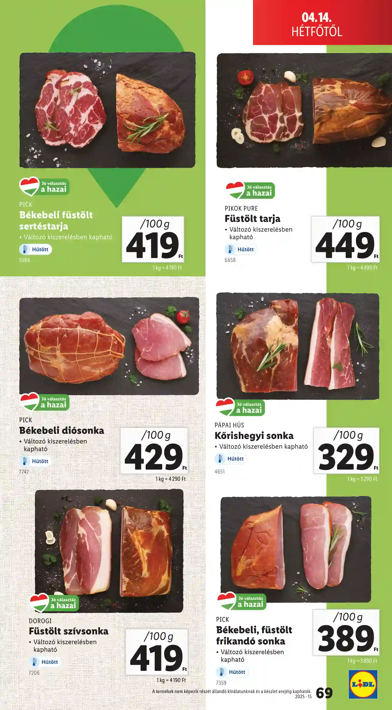 Lidl akciós újság 15. hét (Érvényes 04.10-től) (66 oldal)
