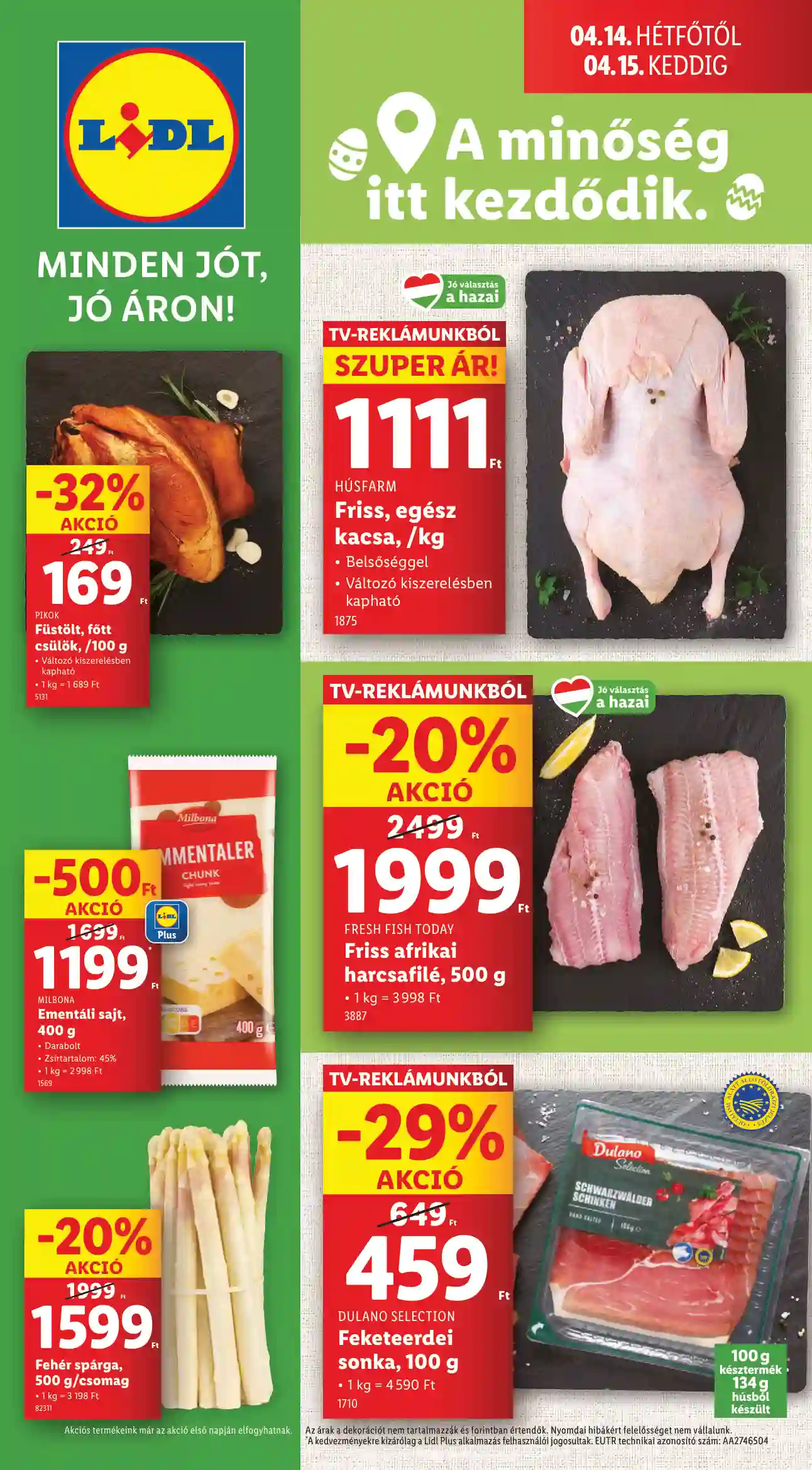 Lidl akciós újság 15. hét (Érvényes 04.10-től) (70 oldal)