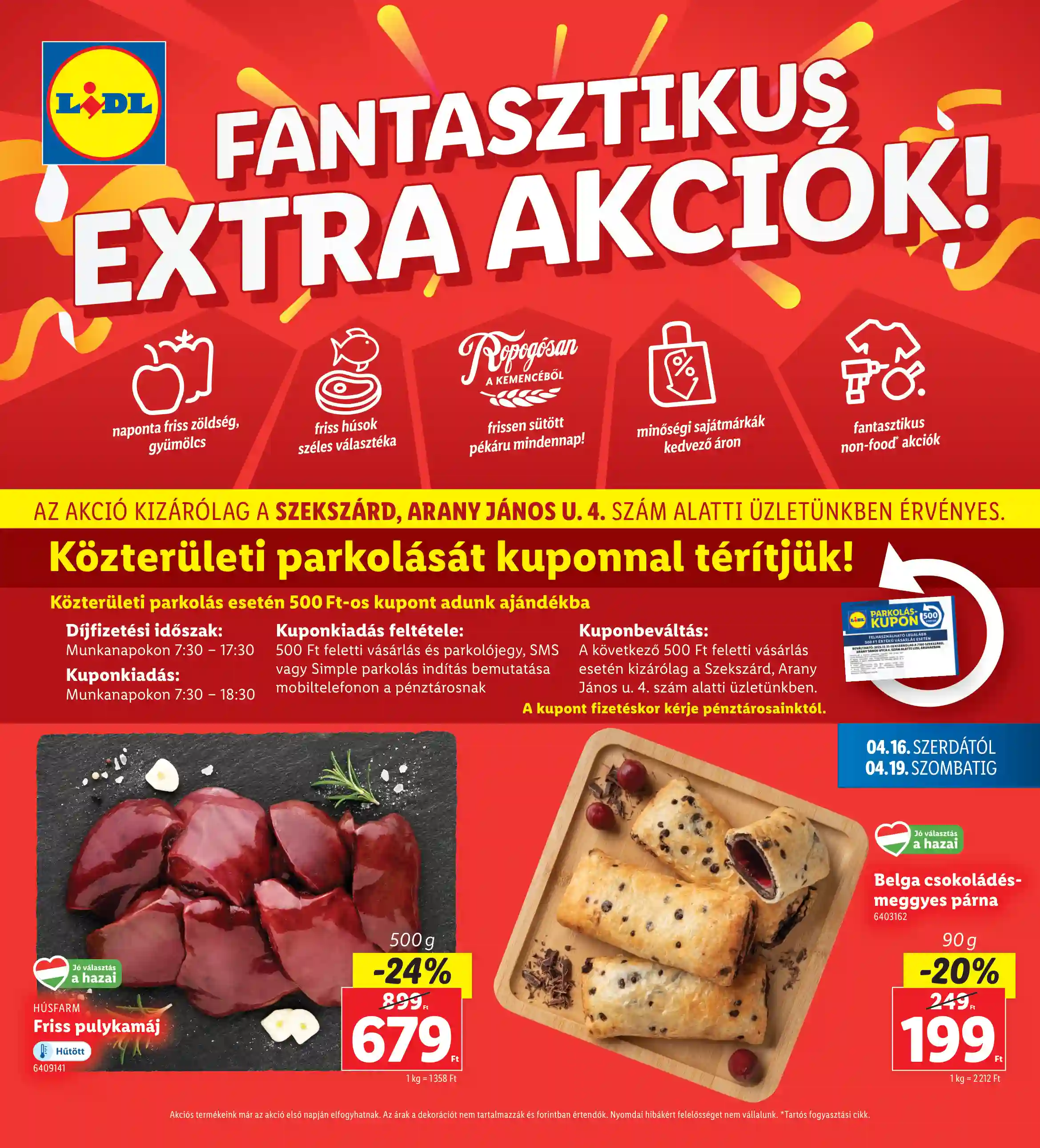LIDL Regionális akciók – Szekszárd 16.hét