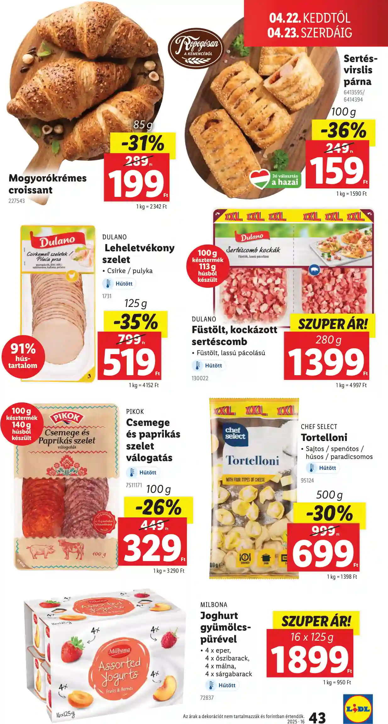 Lidl akciós újság 16. hét (Érvényes 04.16-tól) (38 oldal)