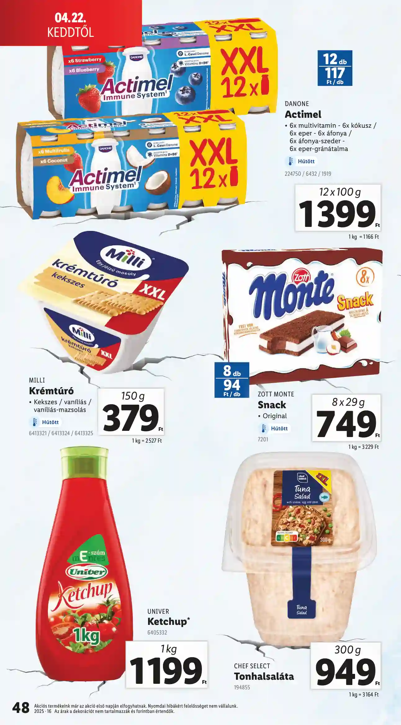 Lidl akciós újság 16. hét (Érvényes 04.16-tól) (43 oldal)
