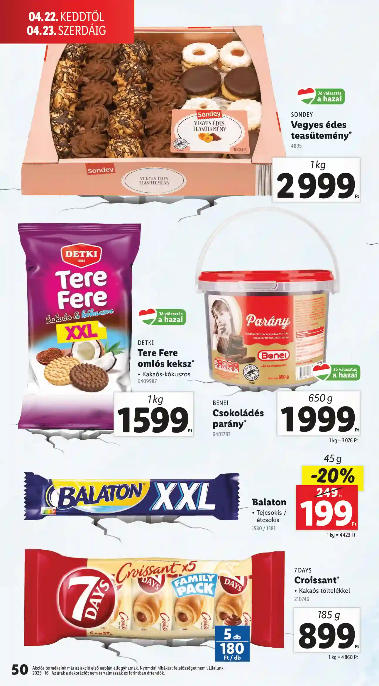 Lidl akciós újság 16. hét (Érvényes 04.16-tól) (45 oldal)