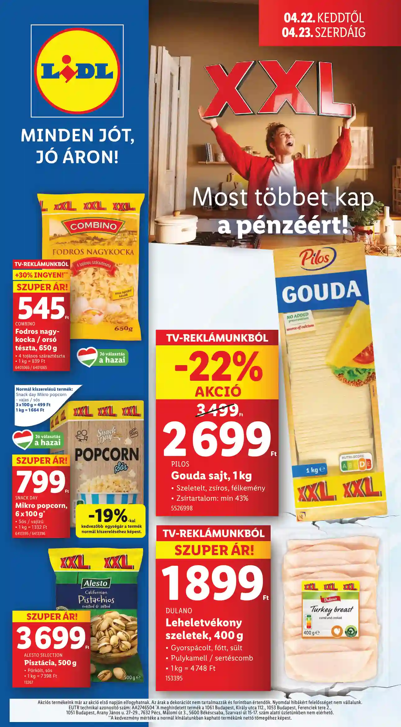 Lidl akciós újság 16. hét (Érvényes 04.16-tól) (50 oldal)