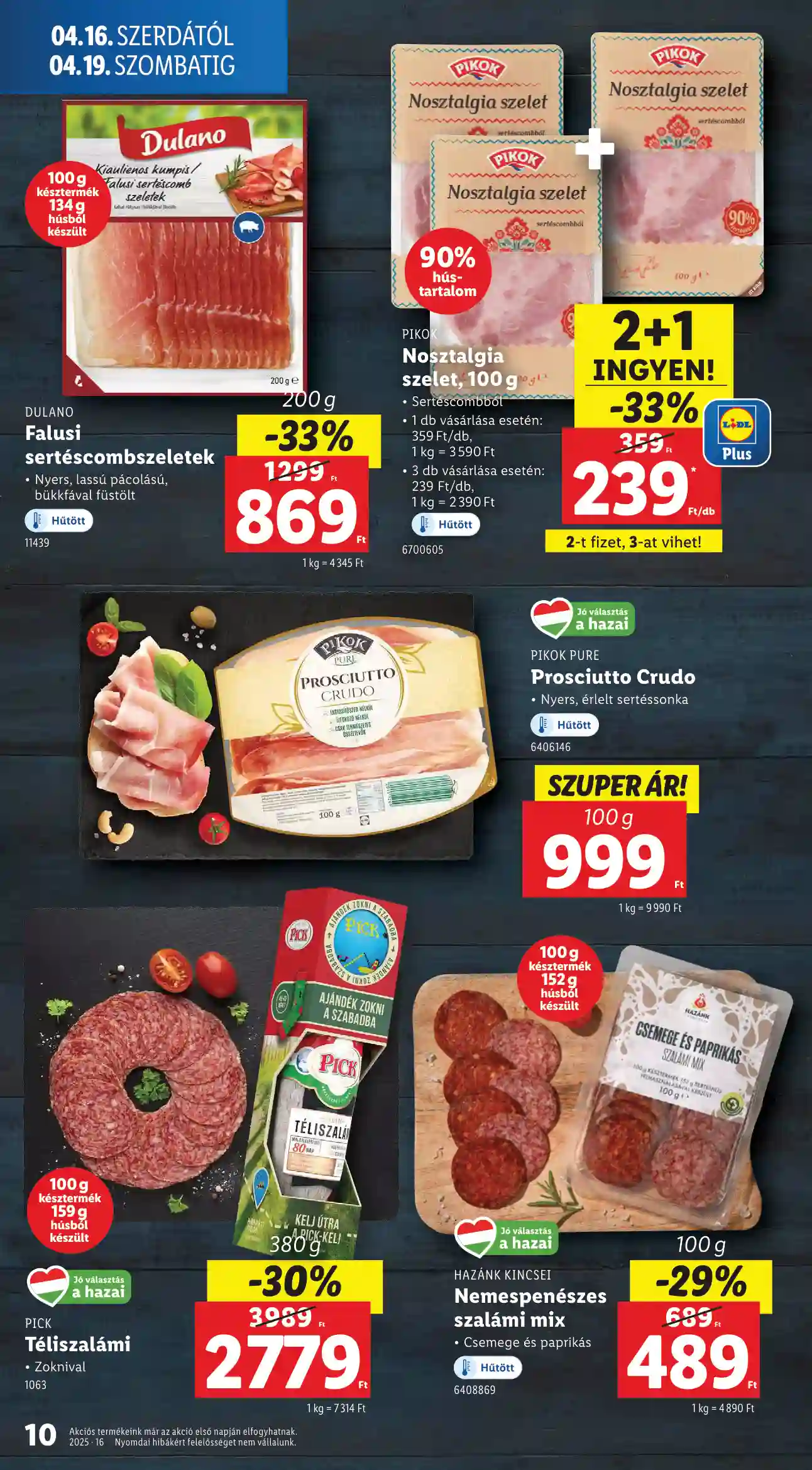 Lidl akciós újság 16. hét (Érvényes 04.16-tól) (54 oldal)