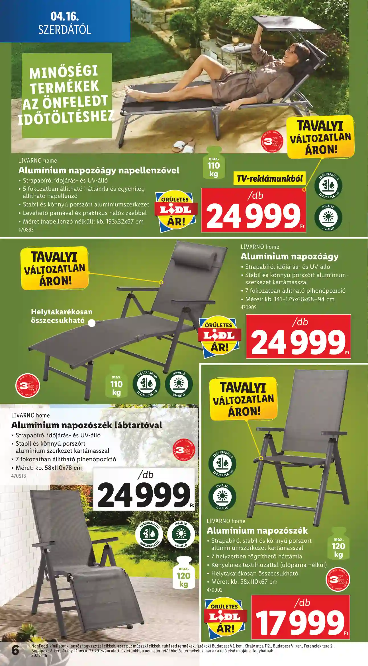 Lidl akciós újság 16. hét (Érvényes 04.16-tól) (17 oldal)