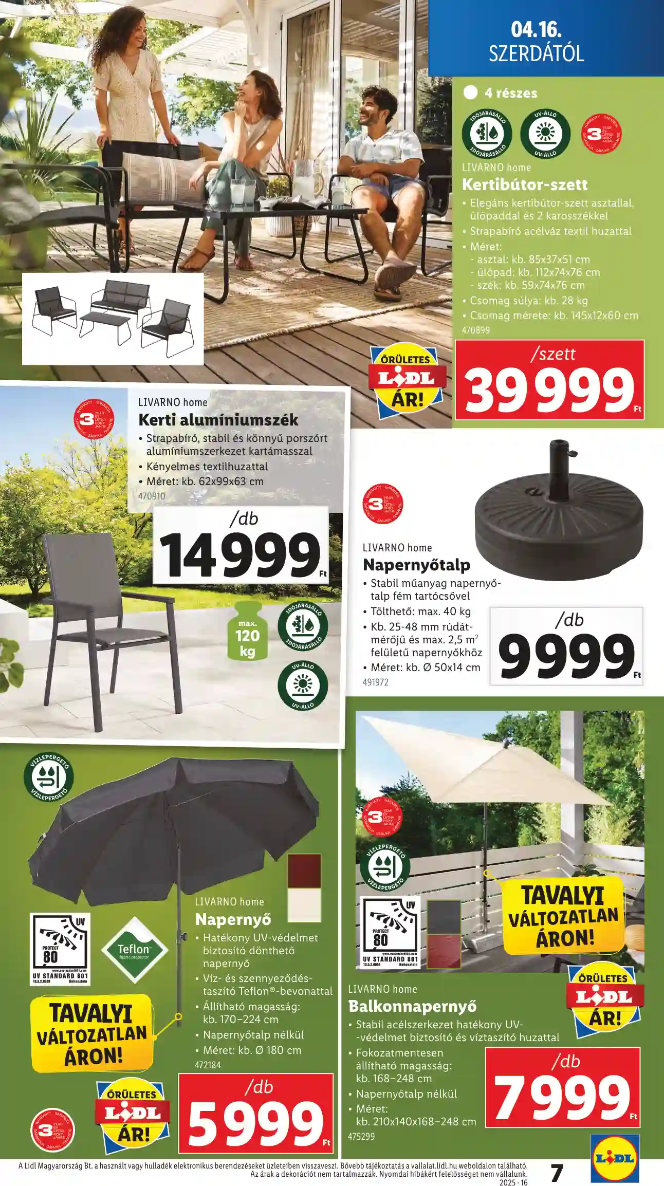 Lidl akciós újság 16. hét (Érvényes 04.16-tól) (18 oldal)