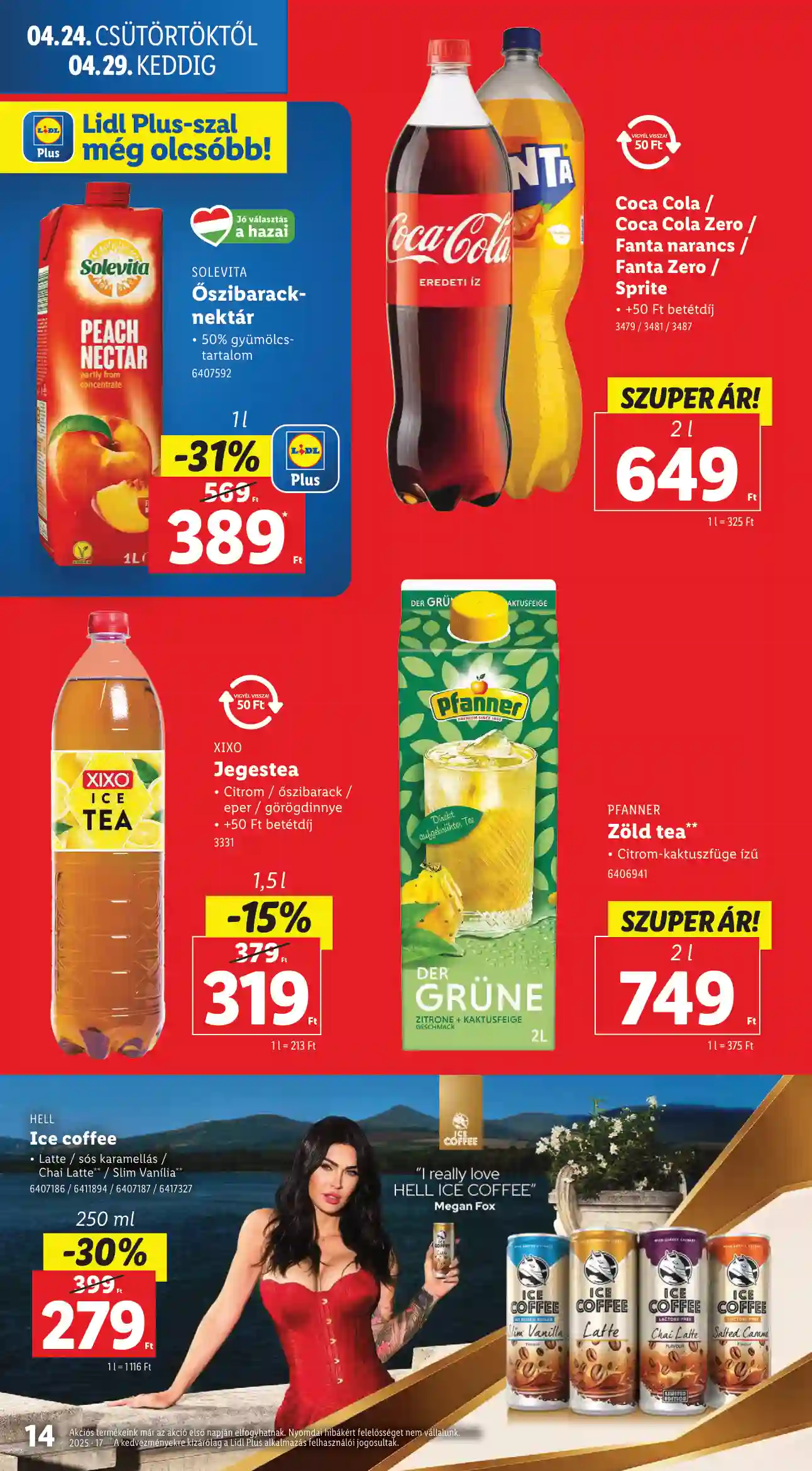 Lidl akciós újság 17. hét (Érvényes 04.24-től) (6 oldal)