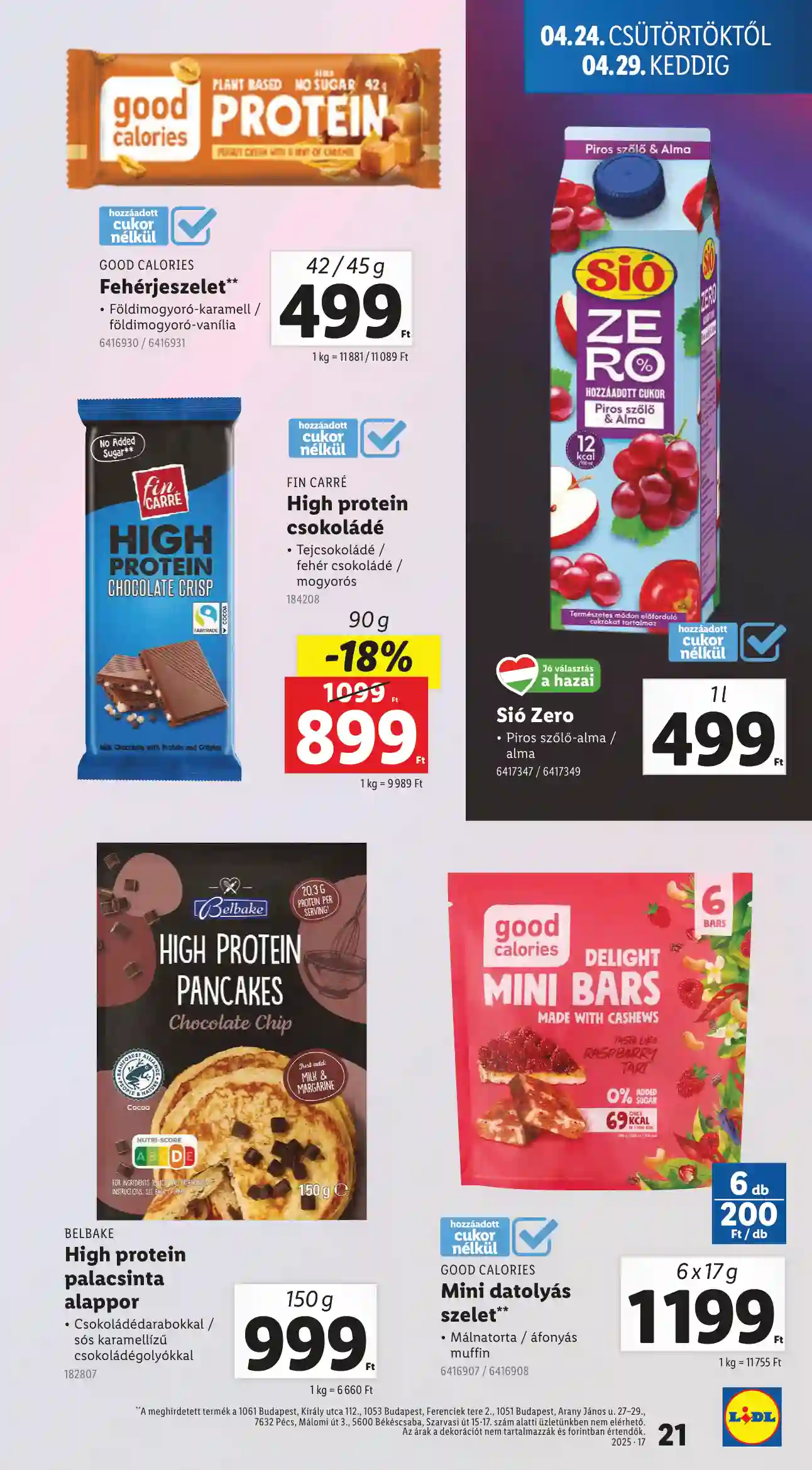 Lidl akciós újság 17. hét (Érvényes 04.24-től) (14 oldal)