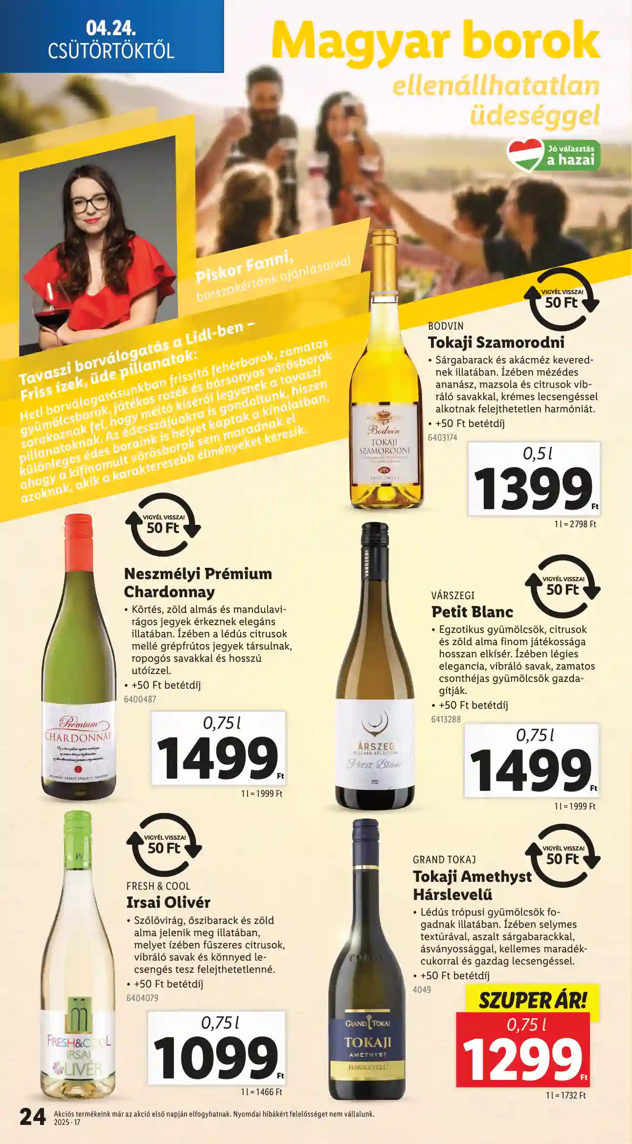 Lidl akciós újság 17. hét (Érvényes 04.24-től) (17 oldal)