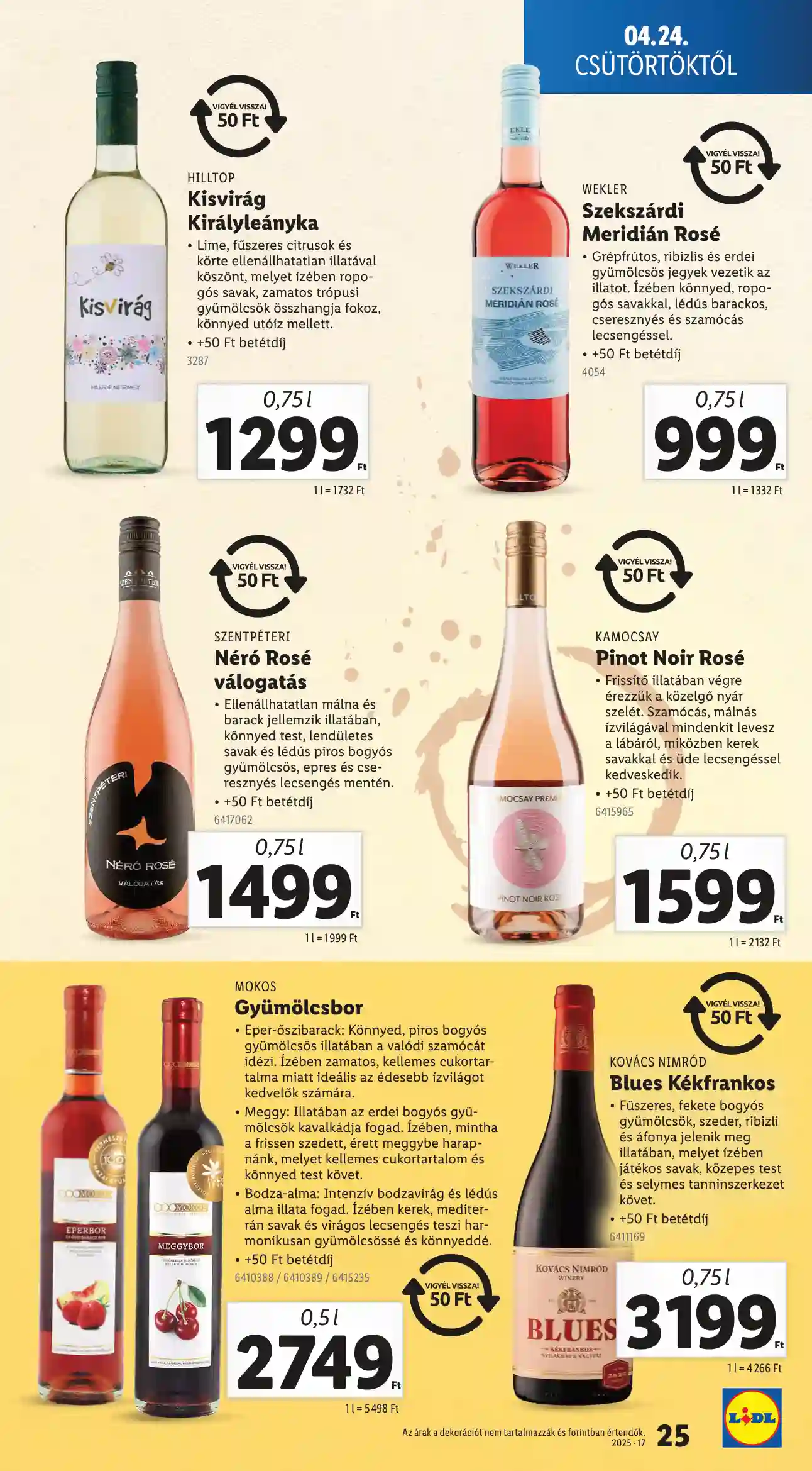 Lidl akciós újság 17. hét (Érvényes 04.24-től) (18 oldal)