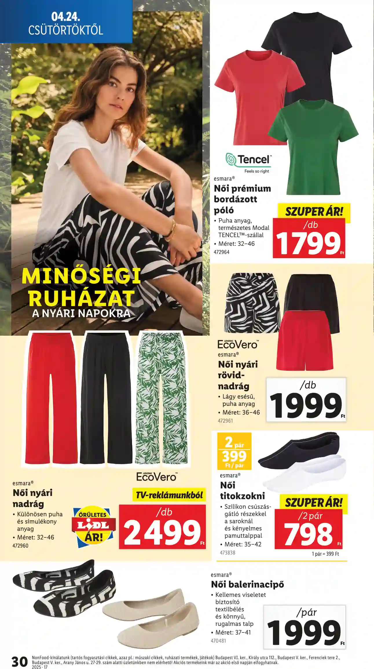 Lidl akciós újság 17. hét (Érvényes 04.24-től) (23 oldal)