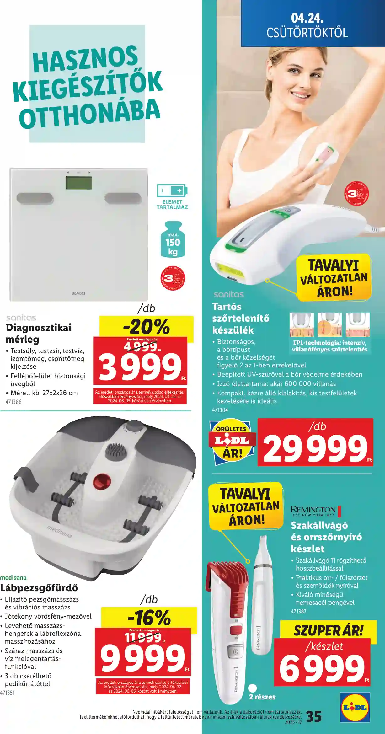 Lidl akciós újság 17. hét (Érvényes 04.24-től) (29 oldal)