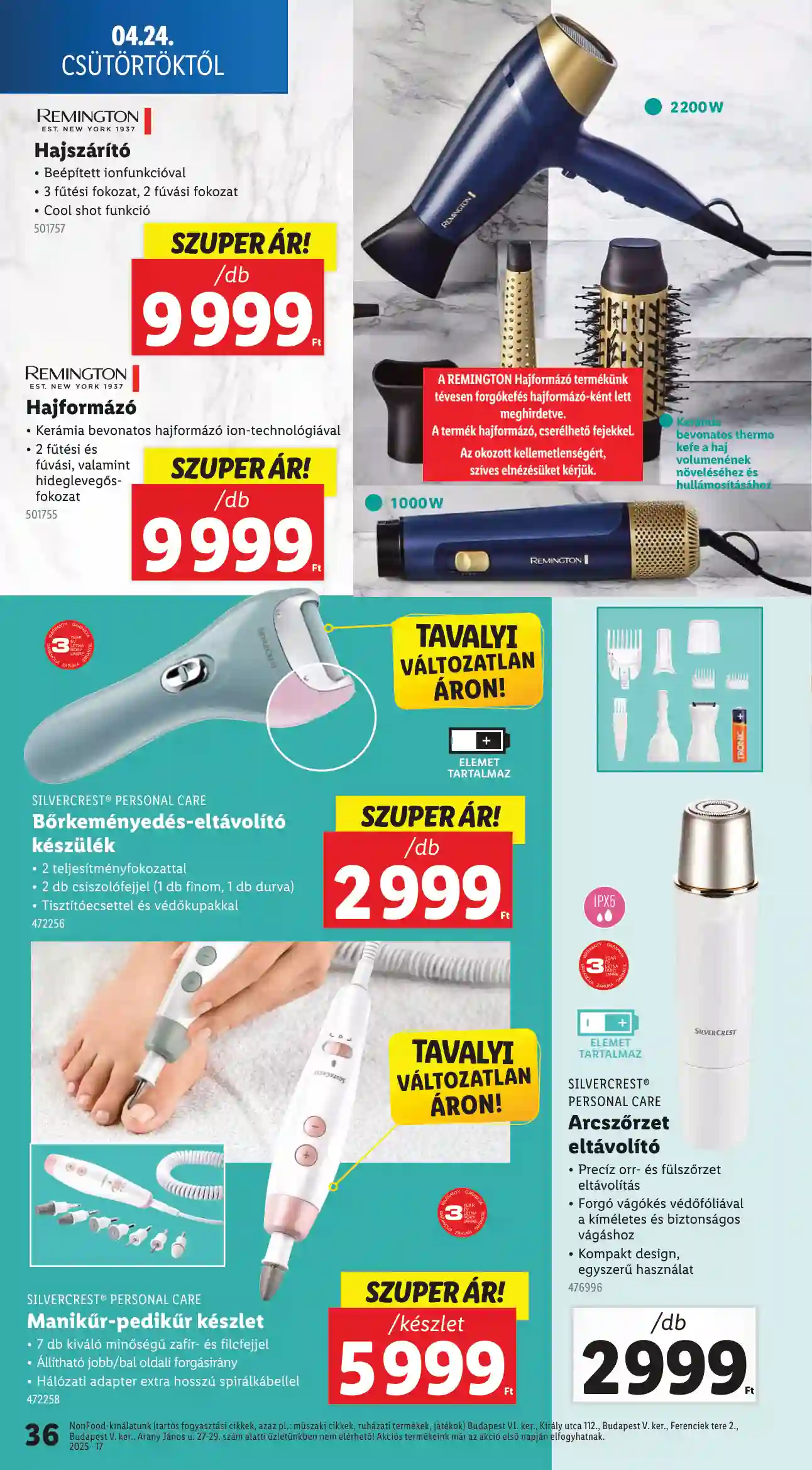 Lidl akciós újság 17. hét (Érvényes 04.24-től) (30 oldal)