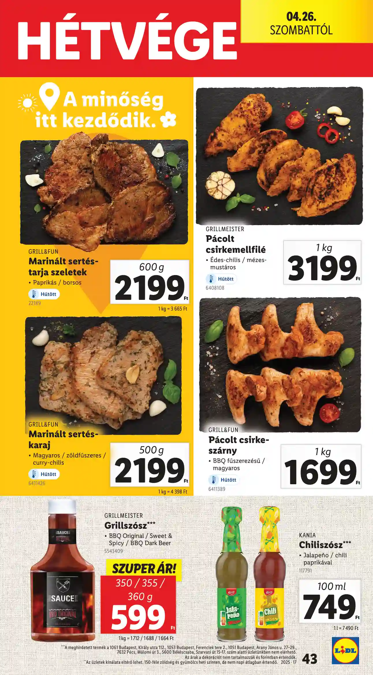 Lidl akciós újság 17. hét (Érvényes 04.24-től) (38 oldal)