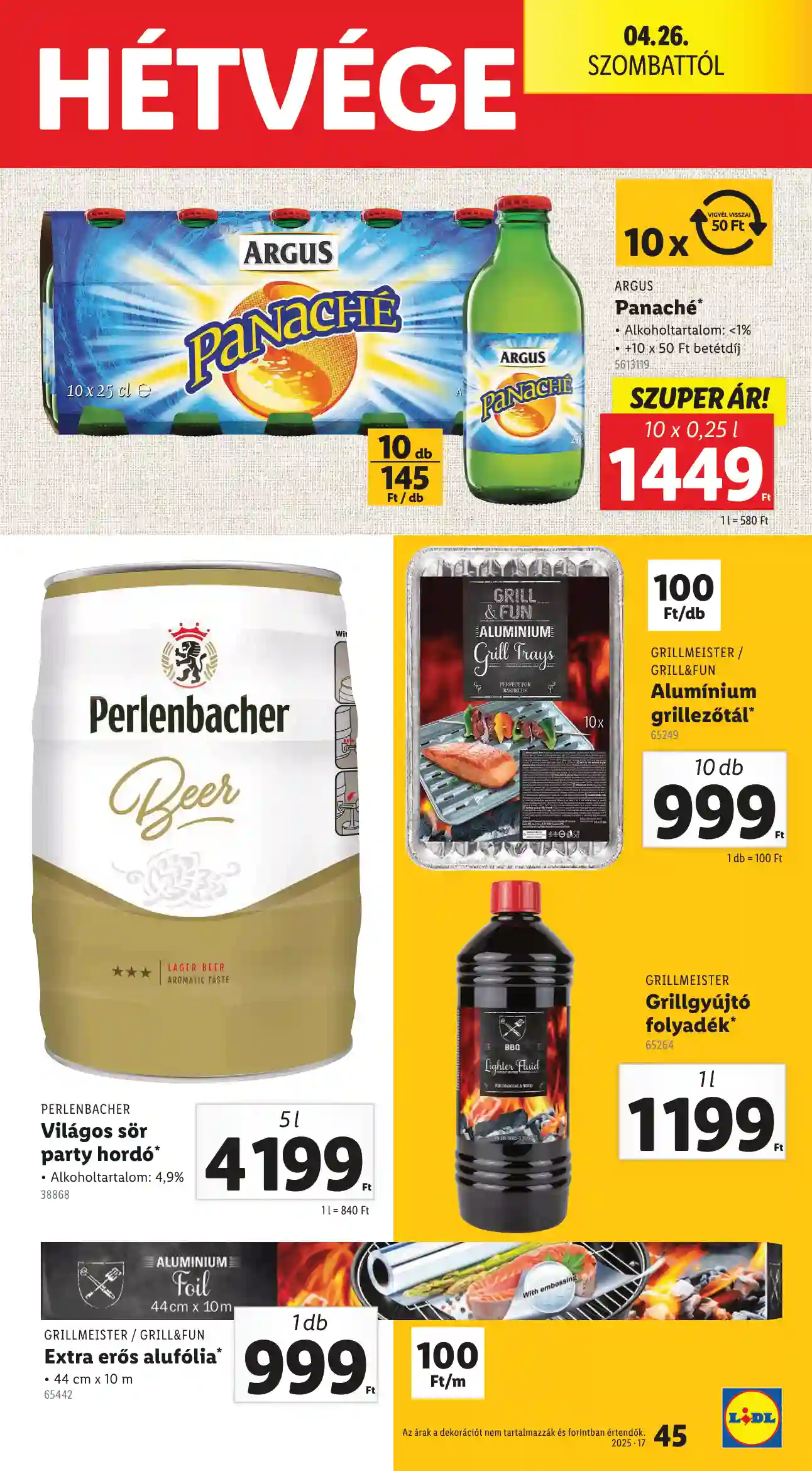 Lidl akciós újság 17. hét (Érvényes 04.24-től) (40 oldal)