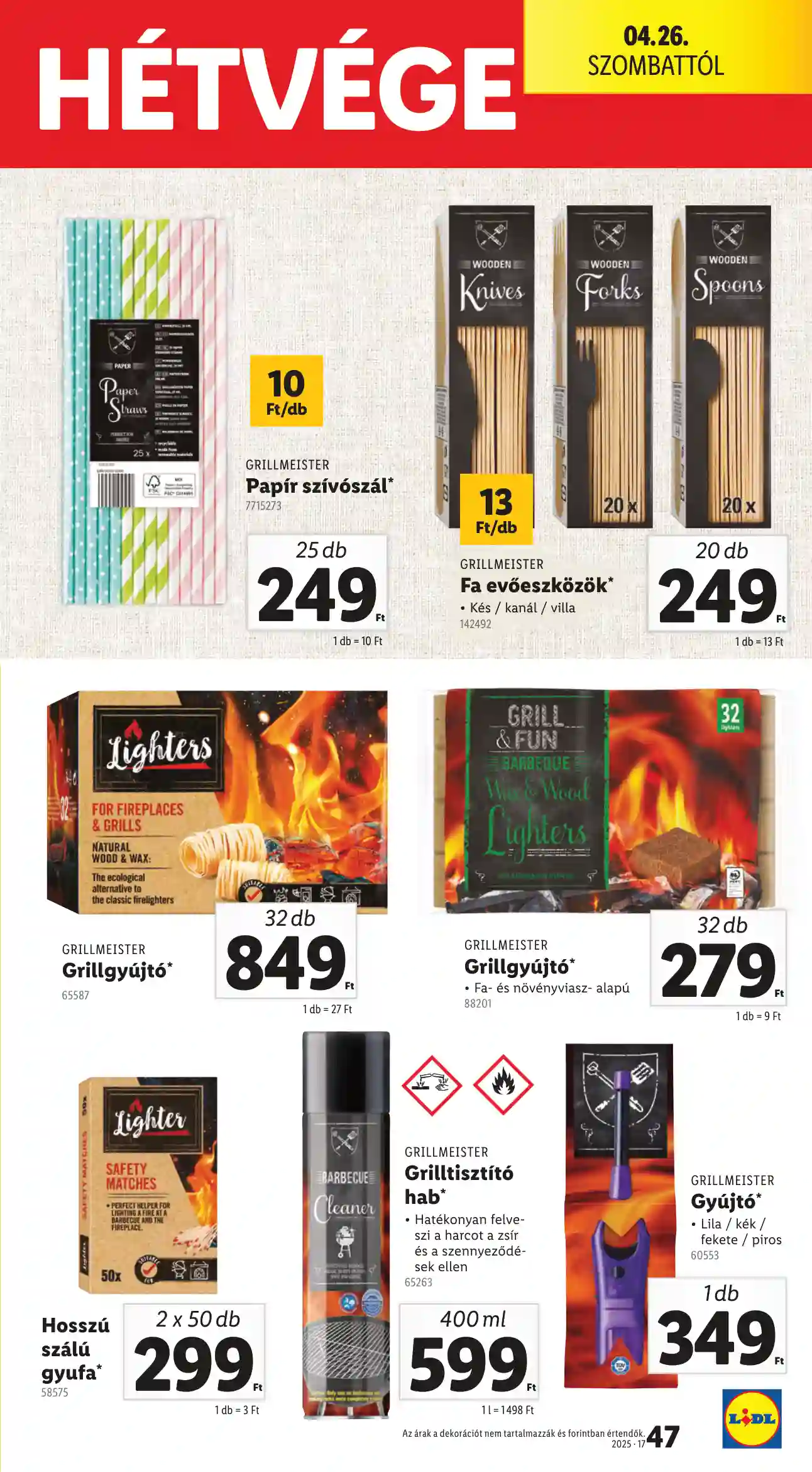 Lidl akciós újság 17. hét (Érvényes 04.24-től) (42 oldal)