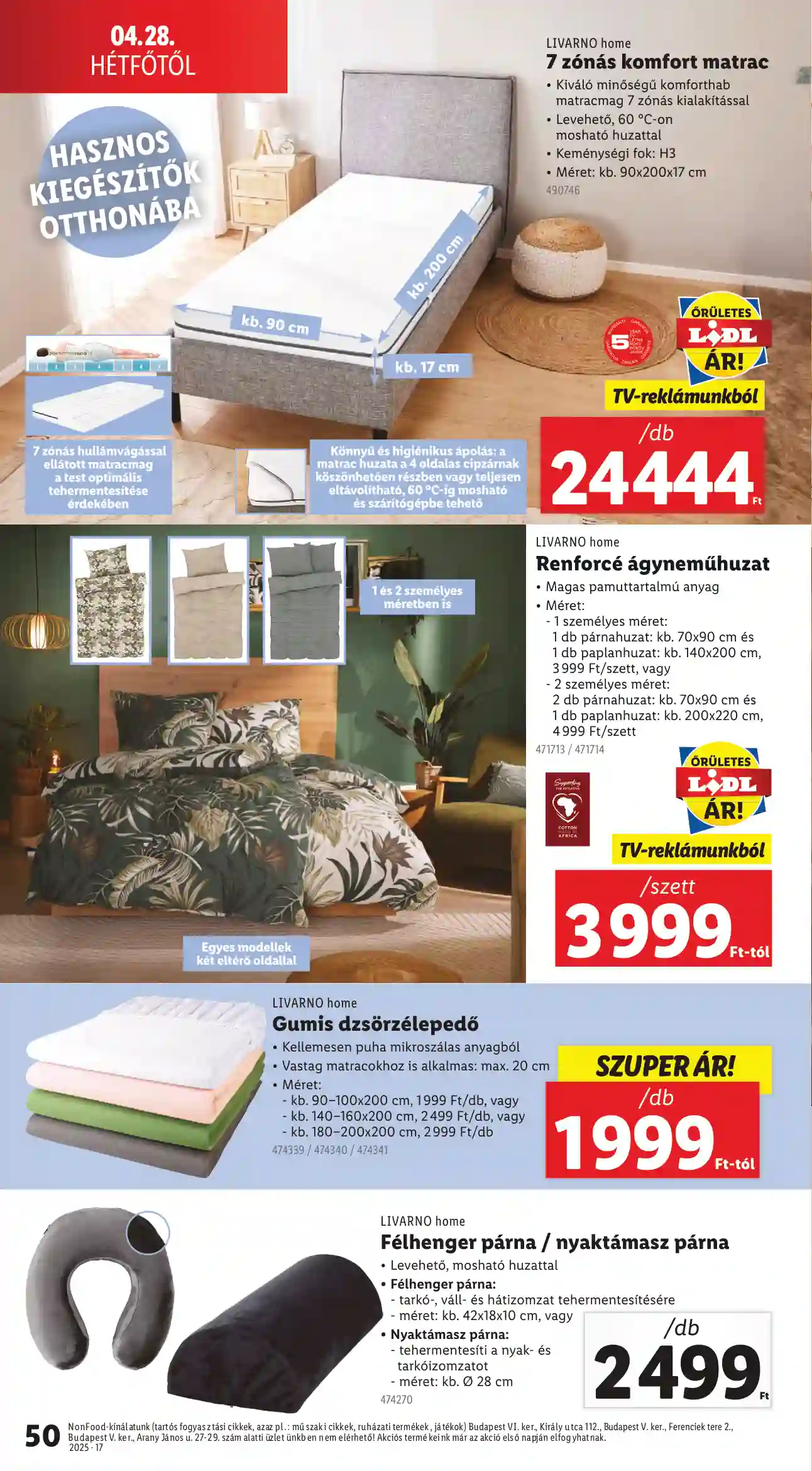 Lidl akciós újság 17. hét (Érvényes 04.24-től) (45 oldal)