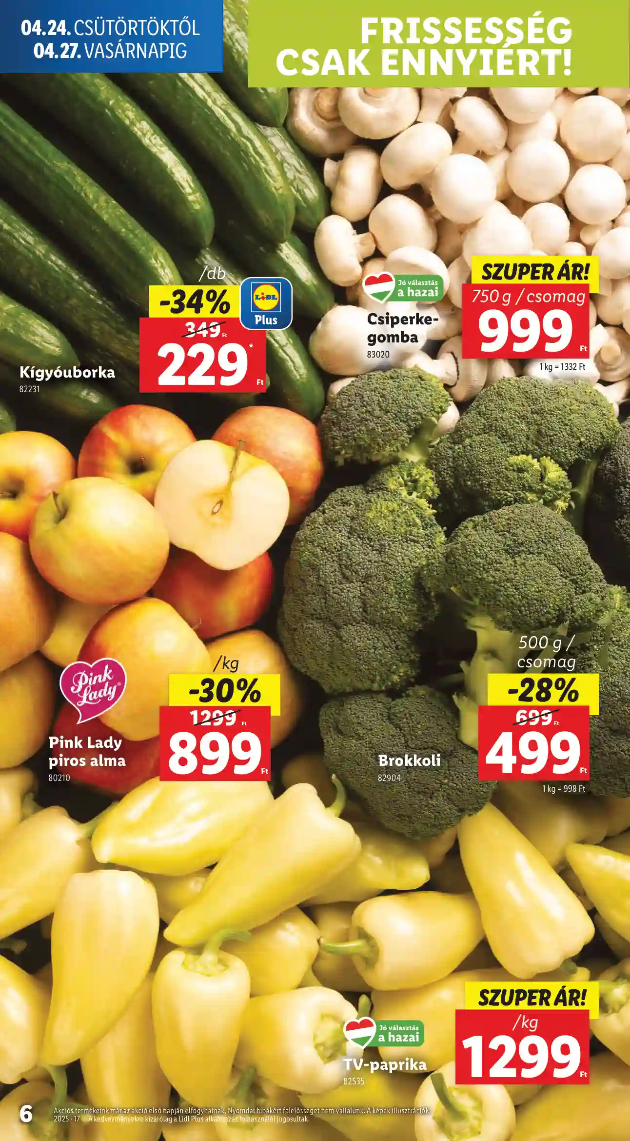 Lidl akciós újság 17. hét (Érvényes 04.24-től) (46 oldal)